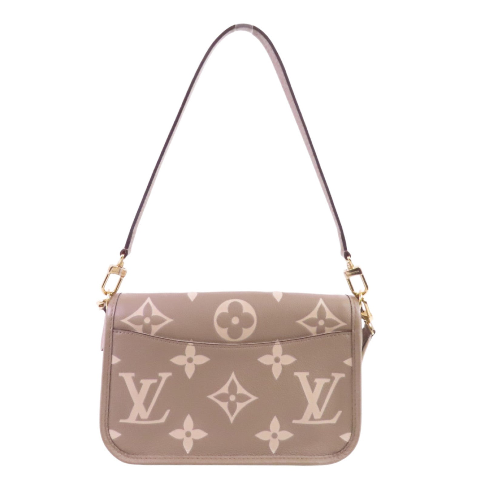 LOUIS VUITTON Monogram Empreinte Diane PM金扣手挽肩背兩用袋