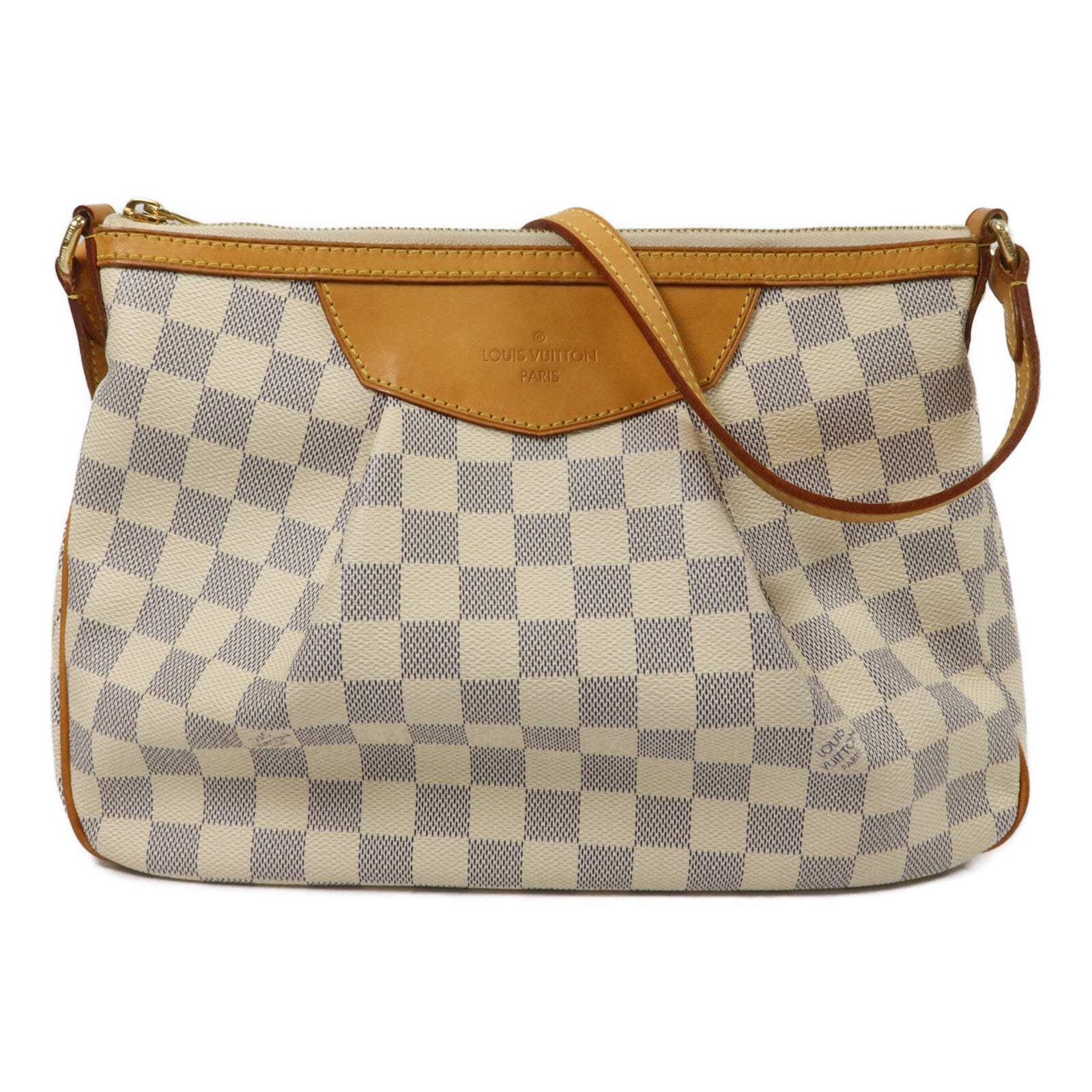 LOUIS VUITTON Damier Azur Siracusa PM肩背袋
