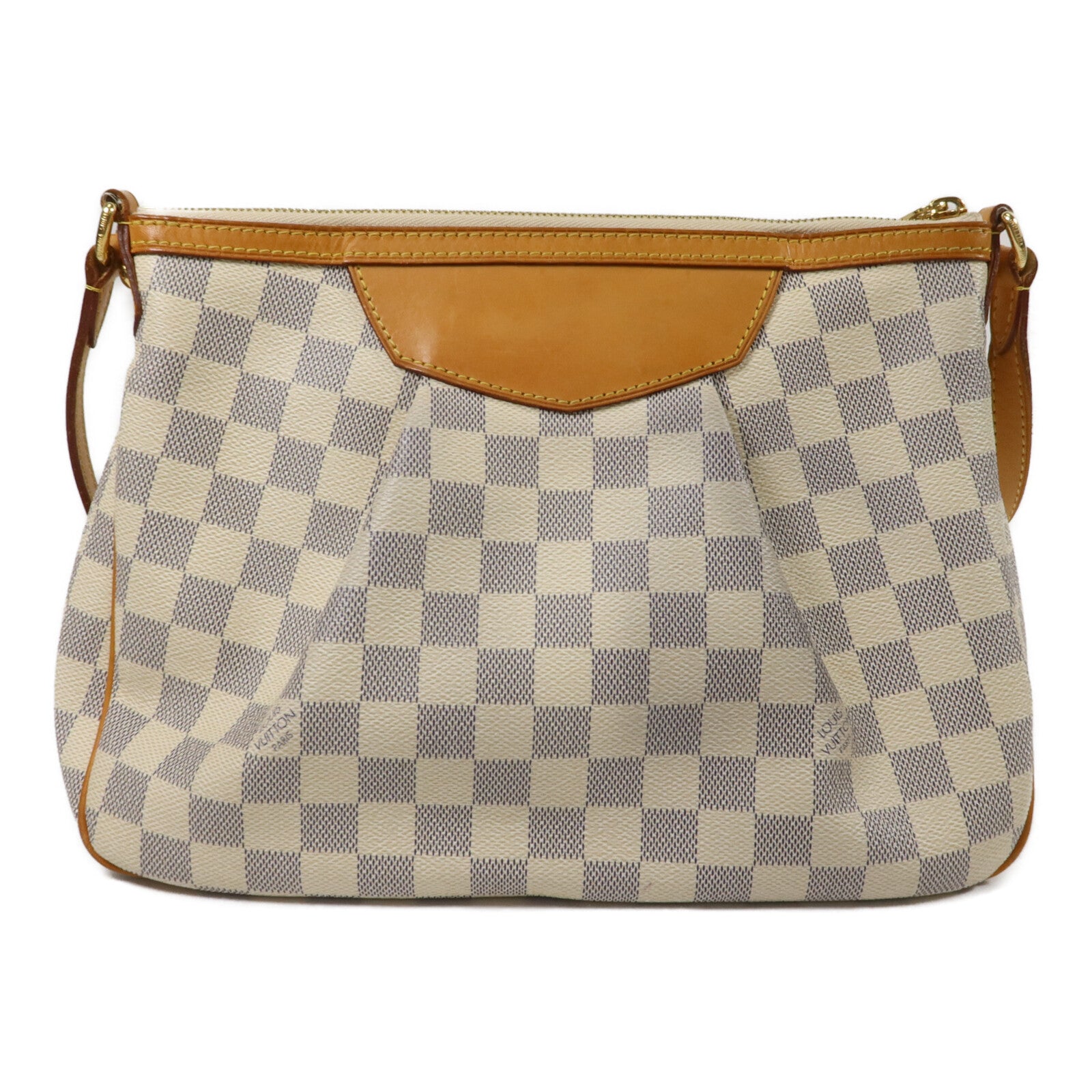 LOUIS VUITTON Damier Azur Siracusa PM肩背袋