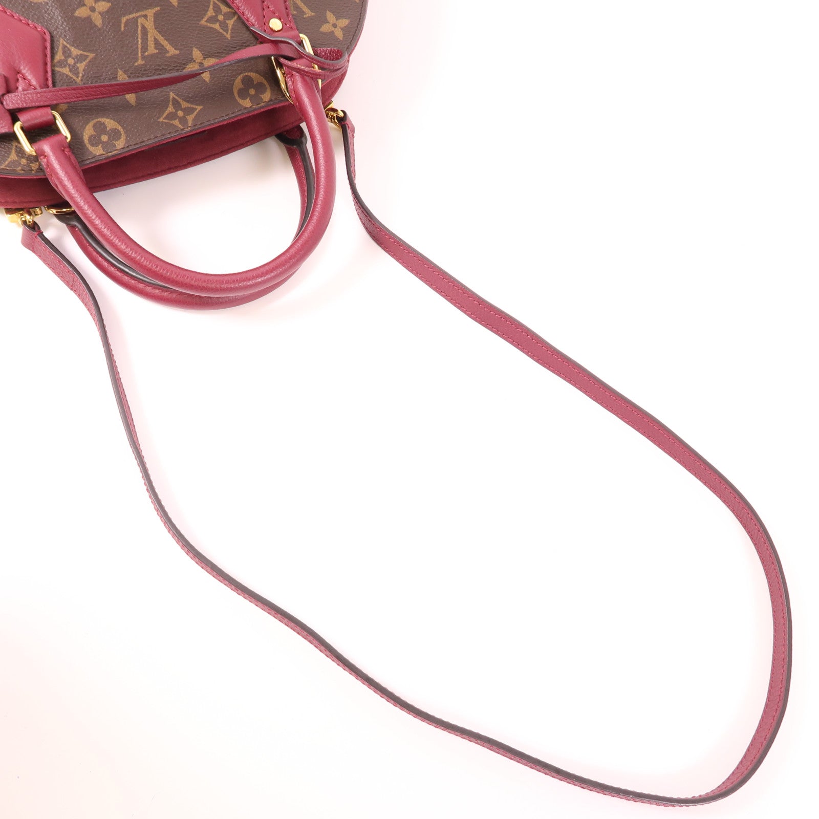 LOUIS VUITTON LV GHW Alma Bag Into 2 Way Shoulder Bag M42719 Monogram Brown