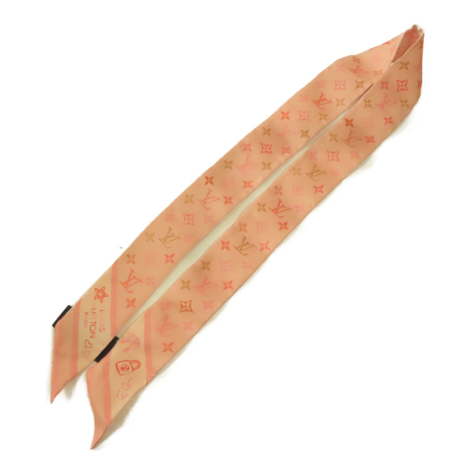 LOUIS VUITTON 絲質Scarf絲巾