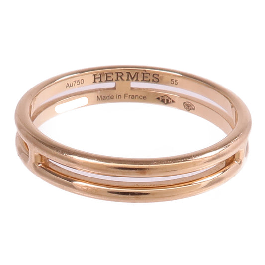 HERMES 18K玫瑰金Alliance Ring戒指