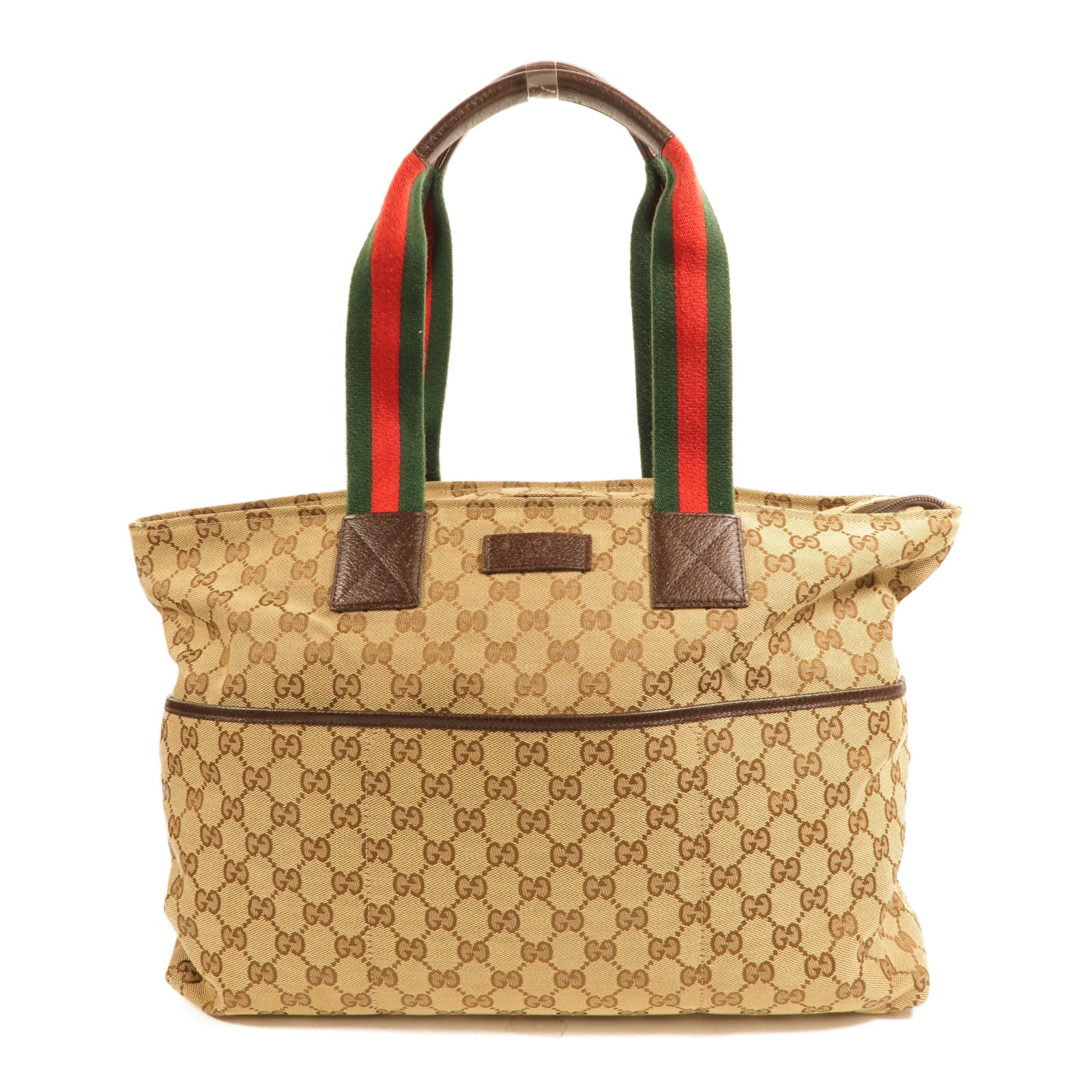 GUCCI 帆布Tote Bag肩背袋
