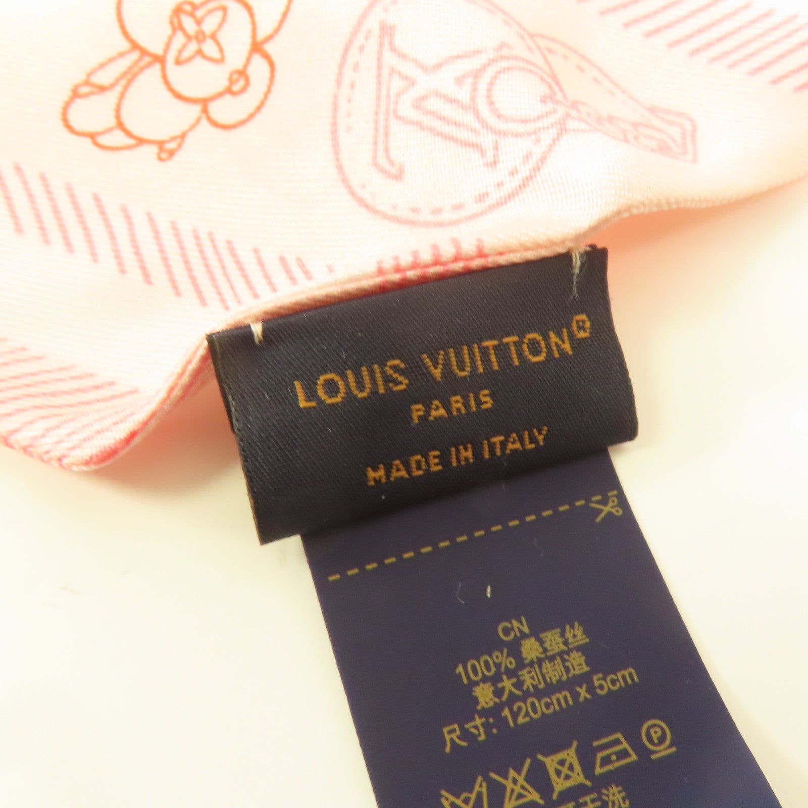 LOUIS VUITTON 絲質Scarf絲巾