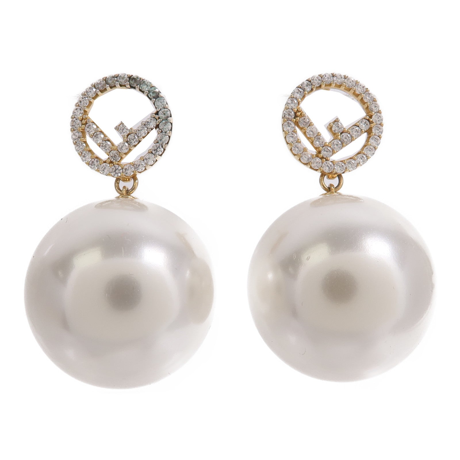 FENDI PVC/金屬Earrings耳環