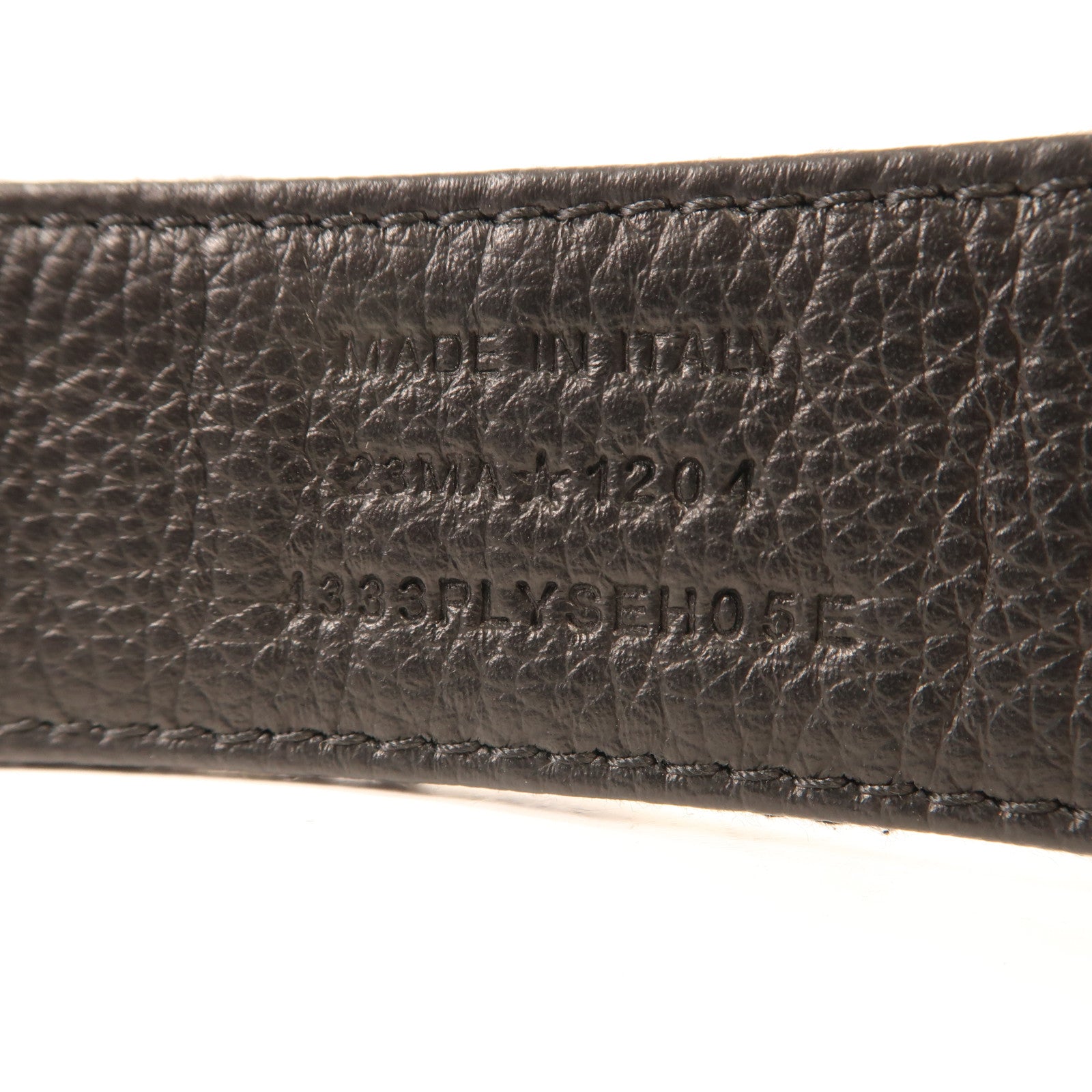 Dior 帆布Oblique銀扣皮帶