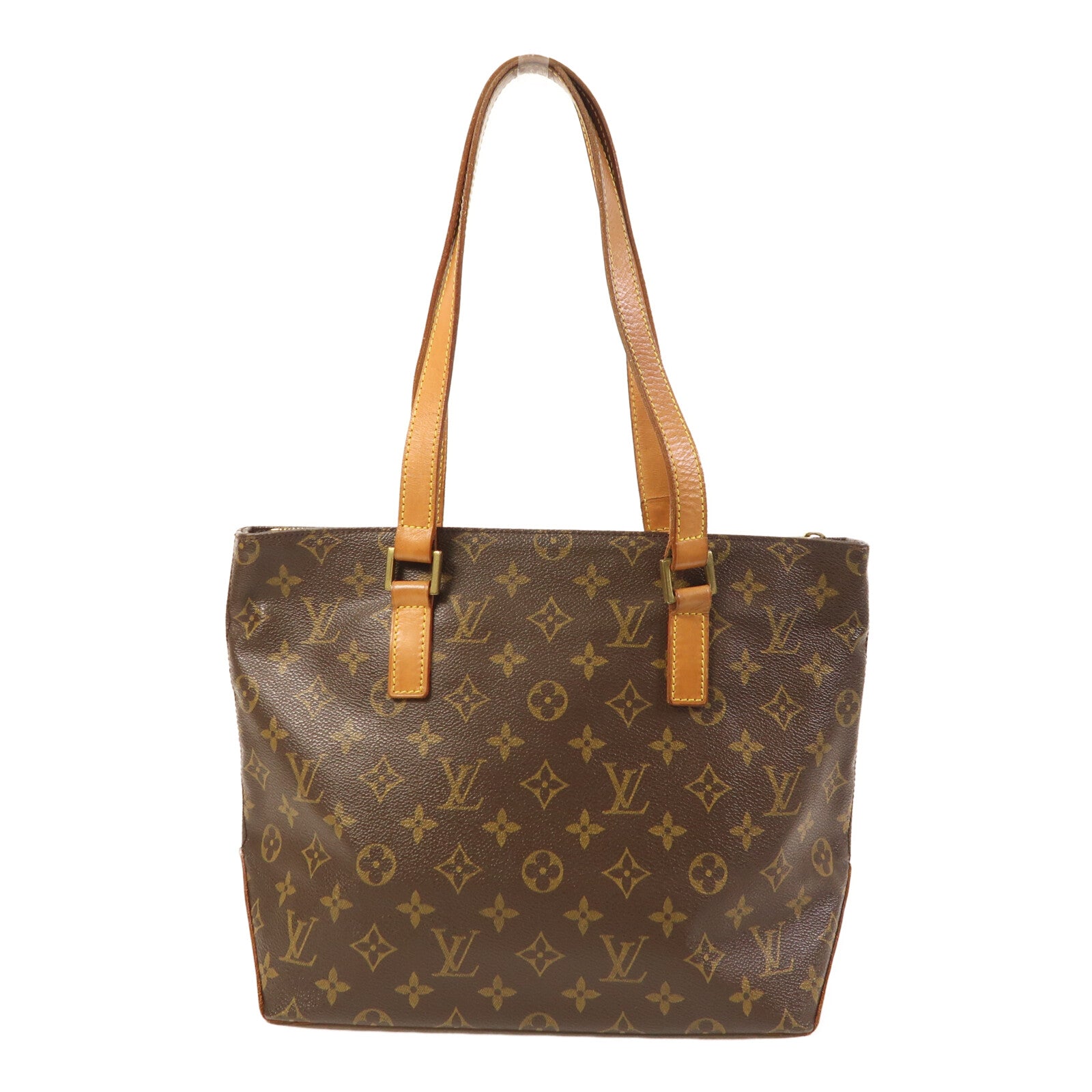 LOUIS VUITTON Monogram Cabas Piano金扣肩背袋