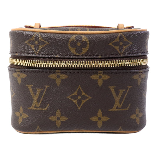 LOUIS VUITTON Monogram Nice Nano金扣化妝袋