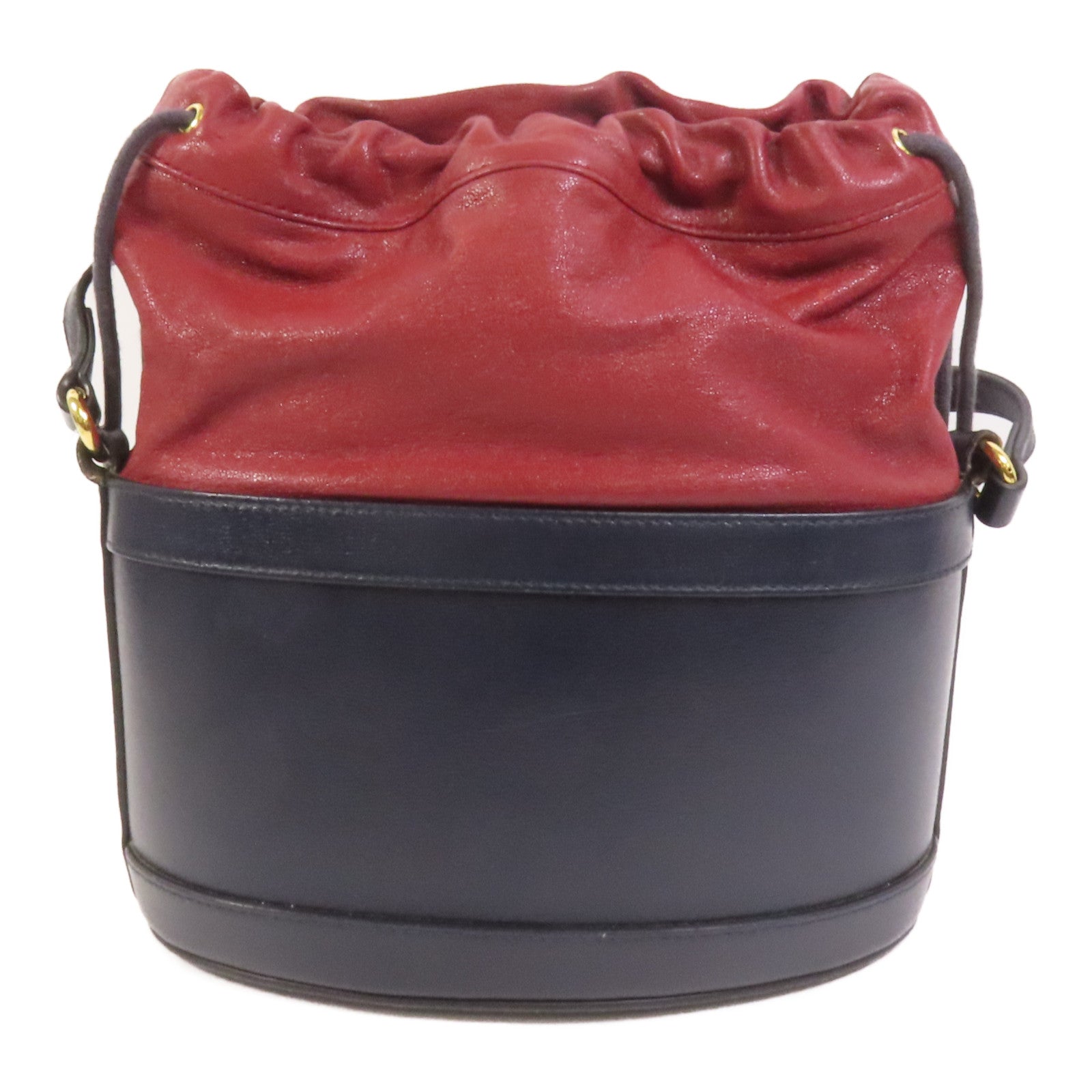 GUCCI 牛皮皮革1955 Horsebit Bucket金扣肩背袋