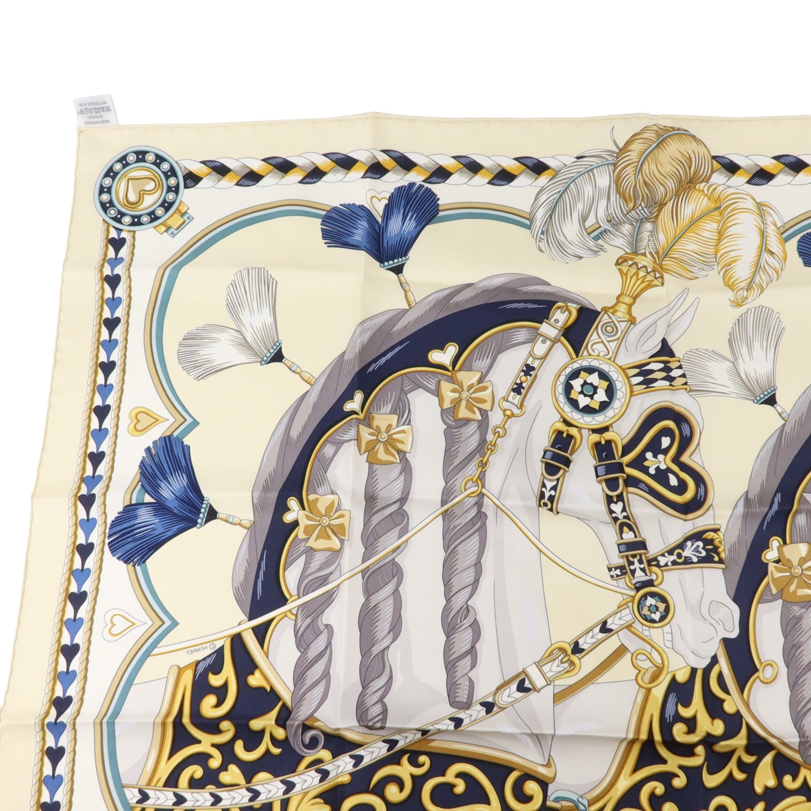HERMES 絲質Scarf 90X90絲巾