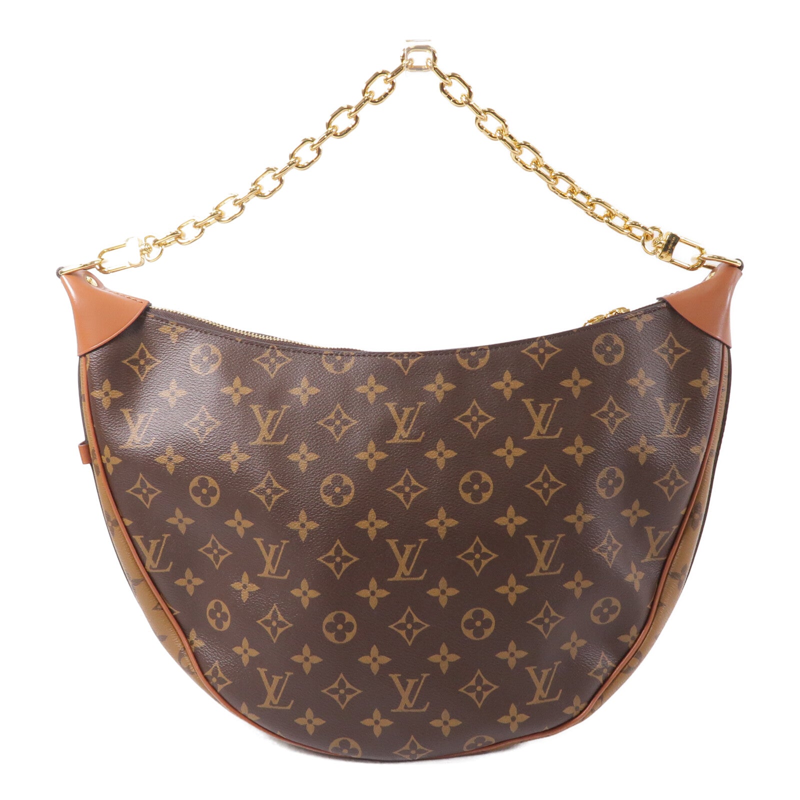 LOUIS VUITTON Monogram Reverse Loop Hobo PM手挽肩背兩用袋