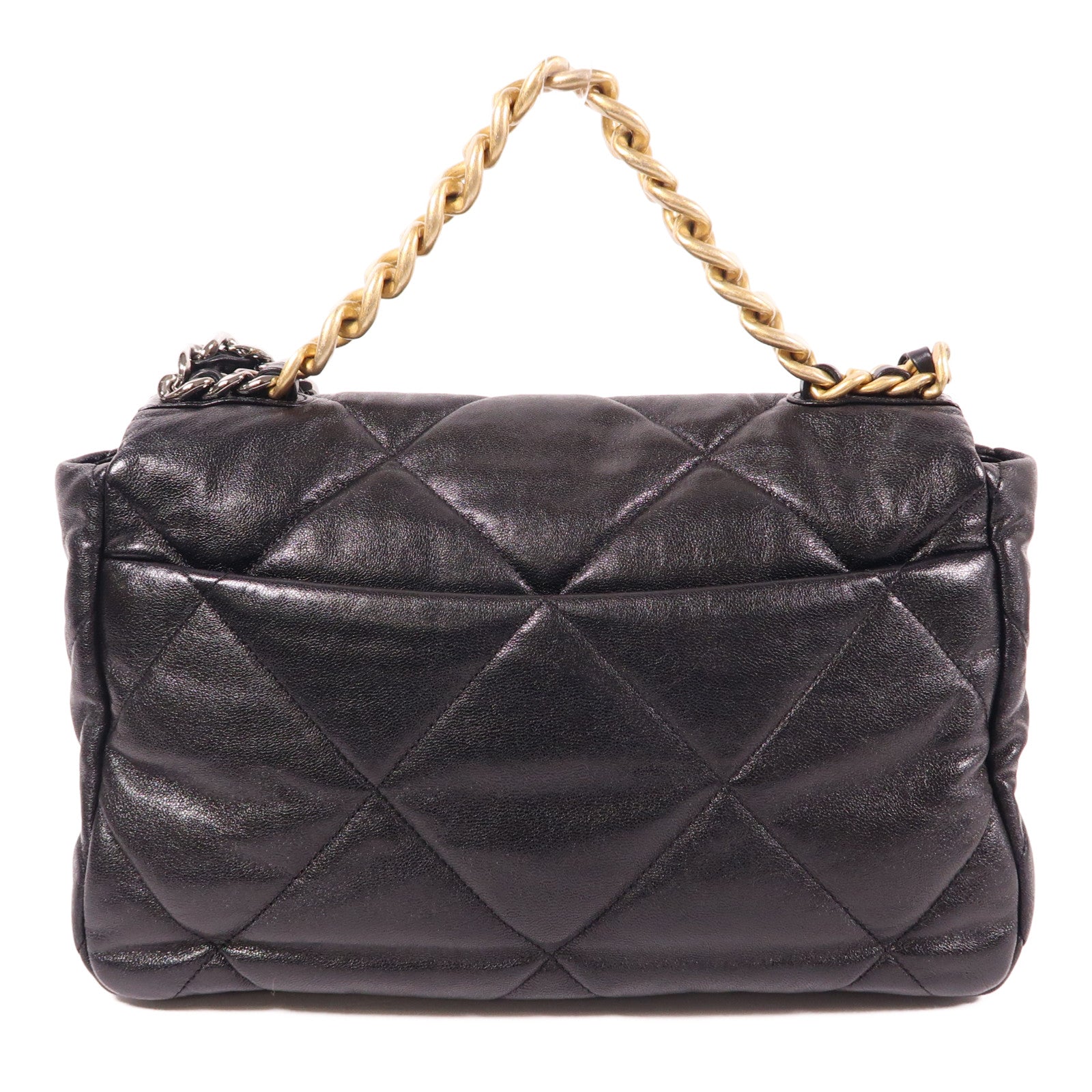 CHANEL 牛皮皮革Chanel 19手挽肩背兩用袋