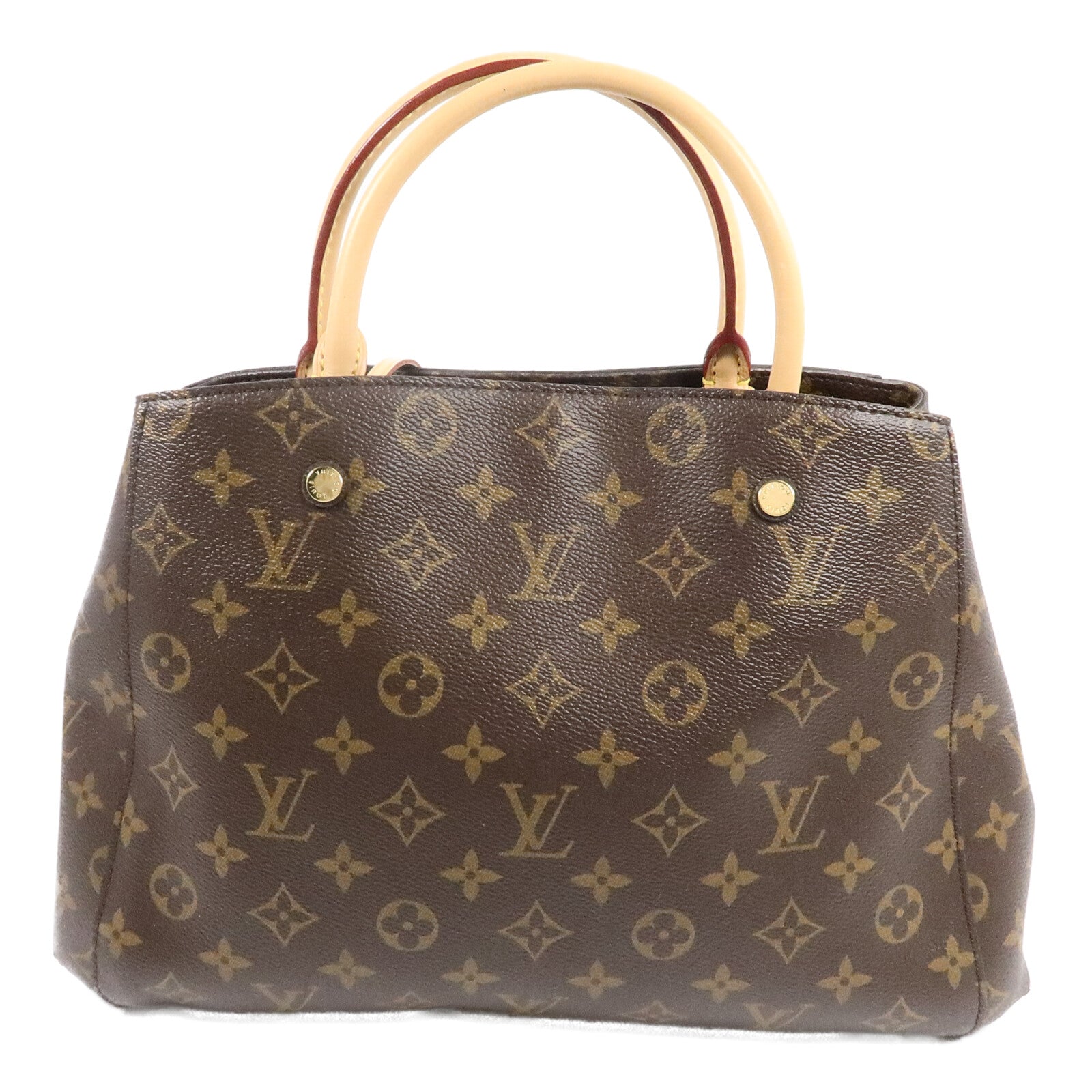 LOUIS VUITTON Monogram Montaigne MM手挽肩背兩用袋