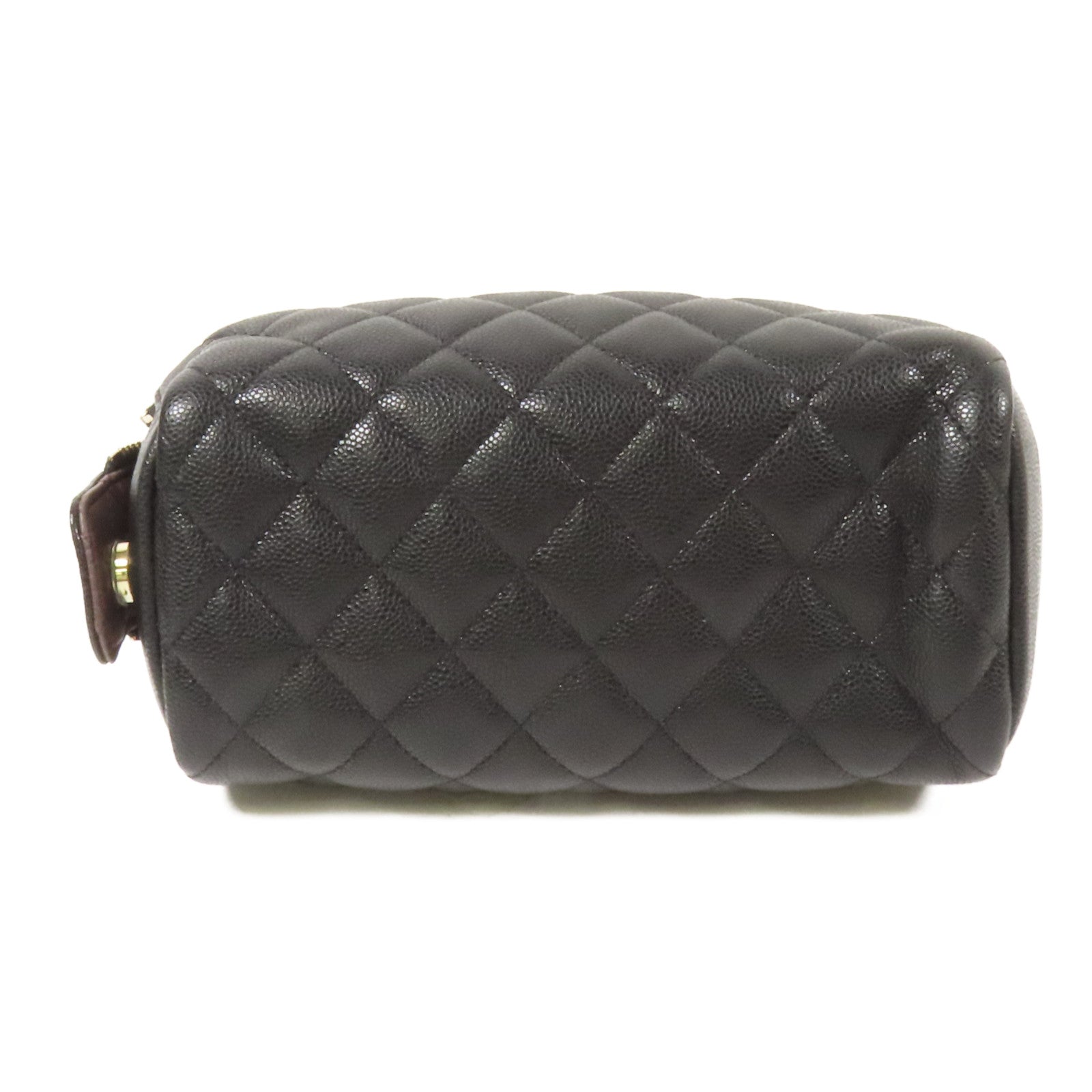 CHANEL 牛皮皮革Cosmetic Pouch金扣手拿包
