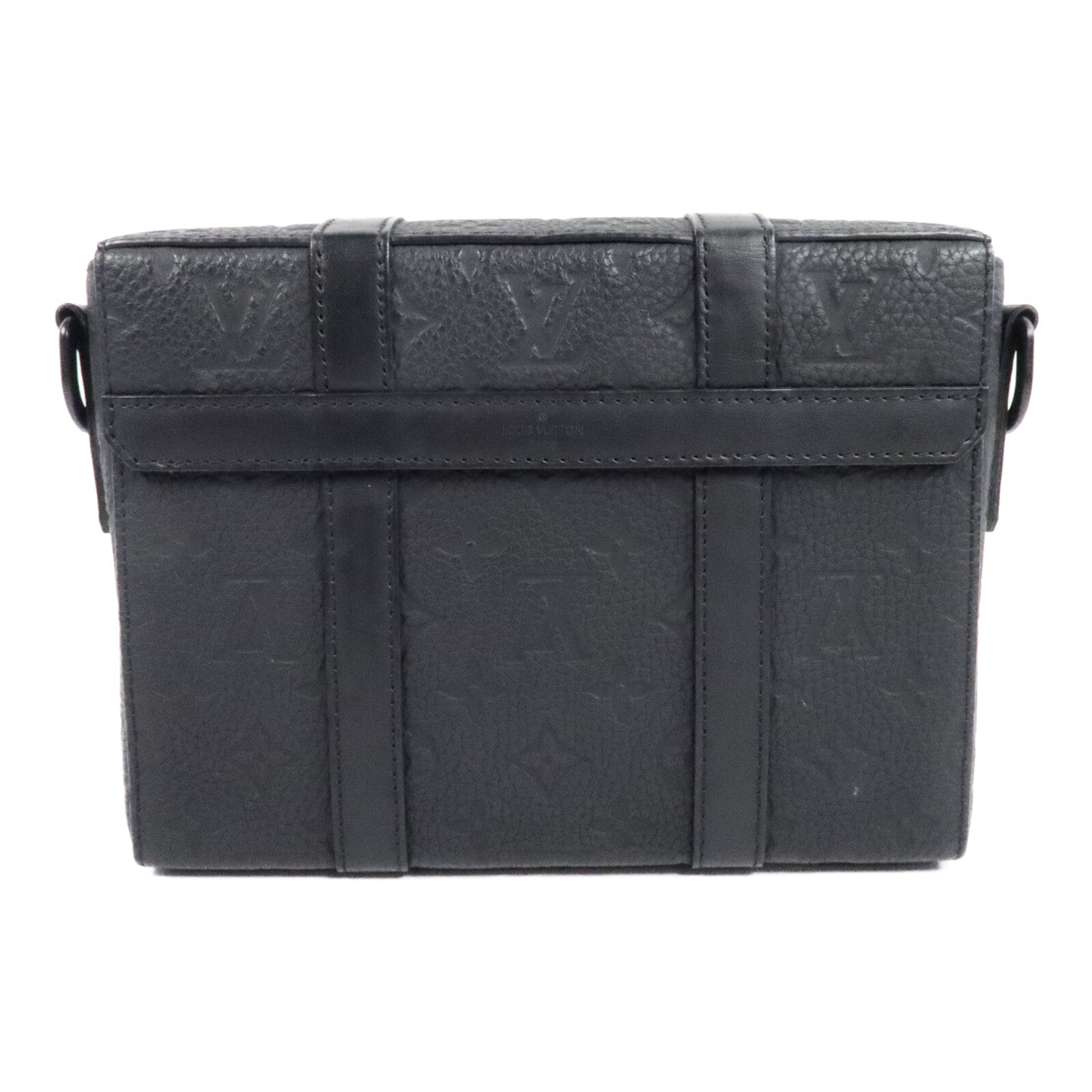 LOUIS VUITTON Monogram Taurillon Trunk Messenger Bag肩背袋