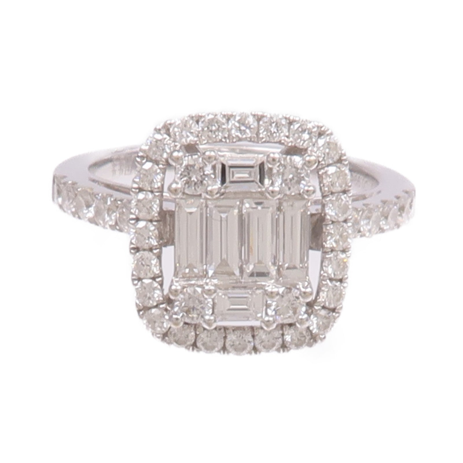 JEWELRY 18K白金Diamond Ring鑽石戒指US#5.25