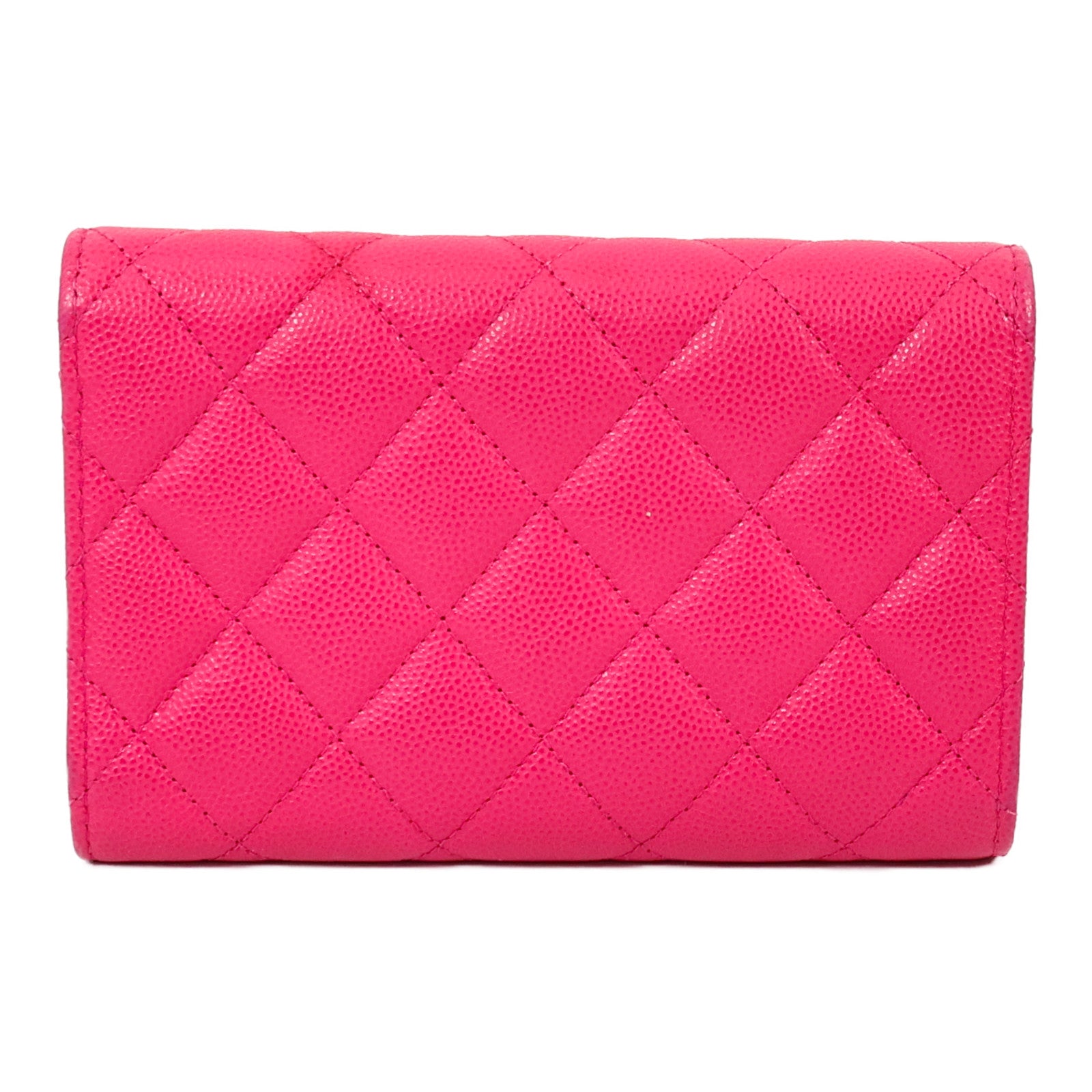 CHANEL 牛皮皮革C19 Medium Flap錢包