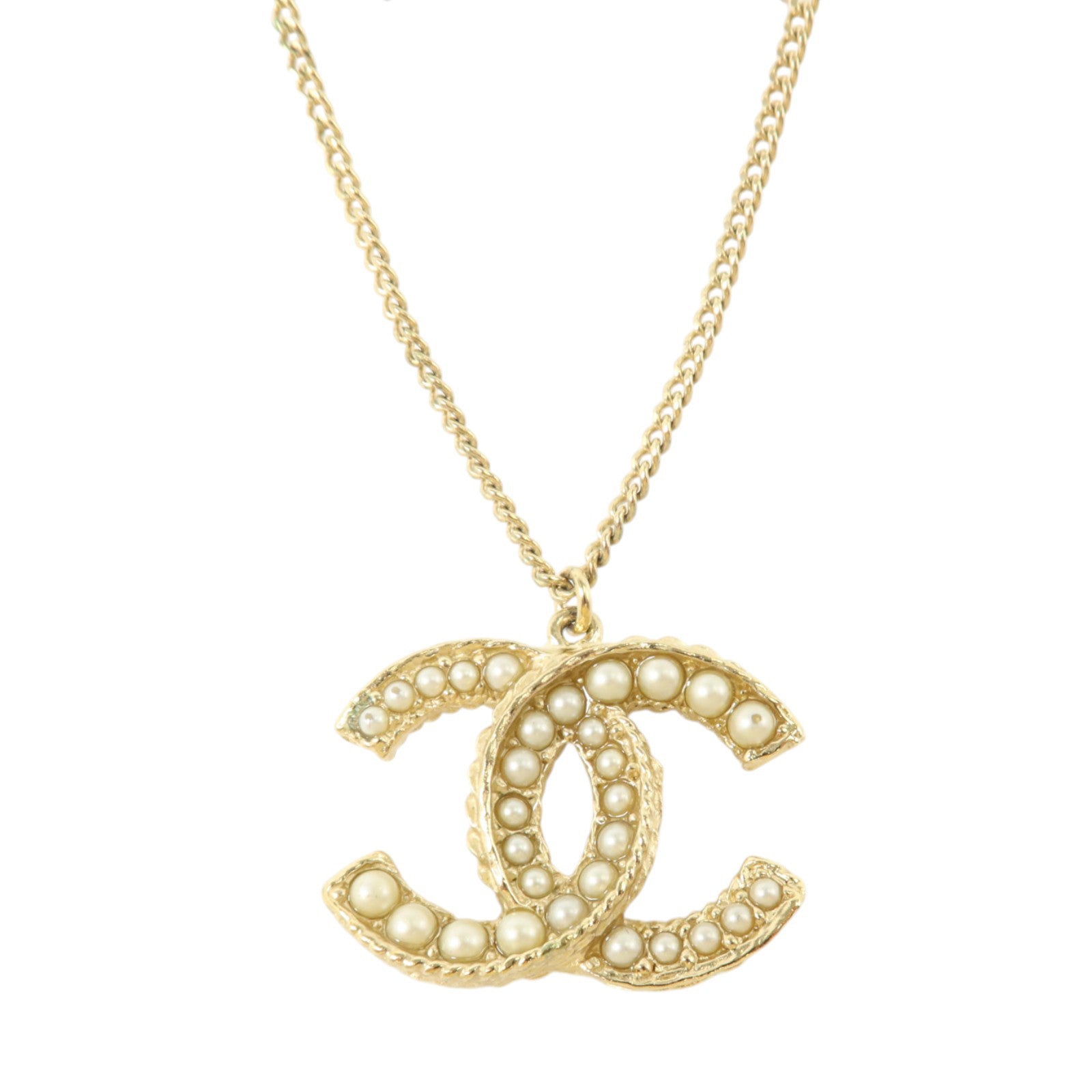 CHANEL PVC/金屬Necklace項鏈