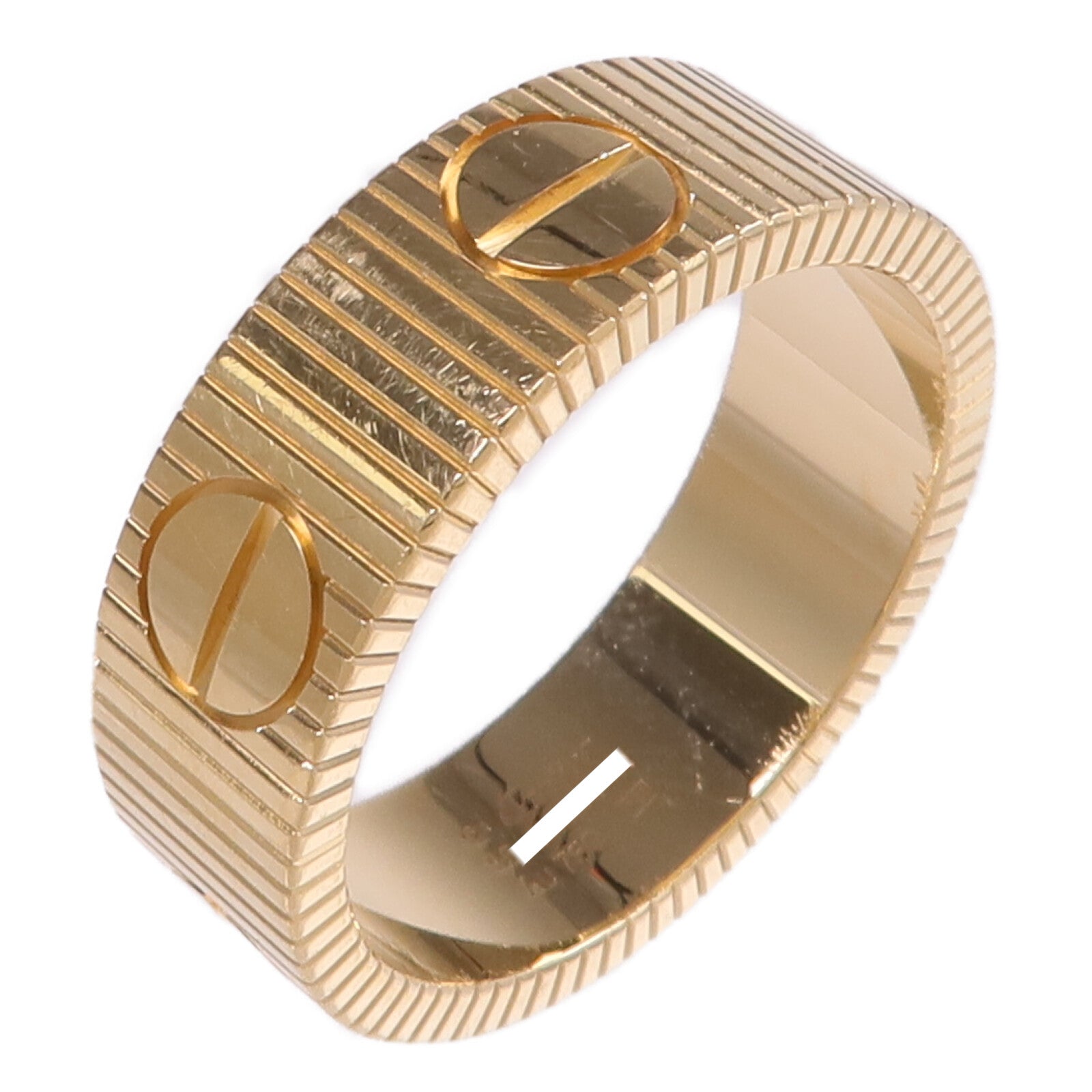 CARTIER 18K黃金Love Unlimited Ring戒指Cartier#55/US#7.5