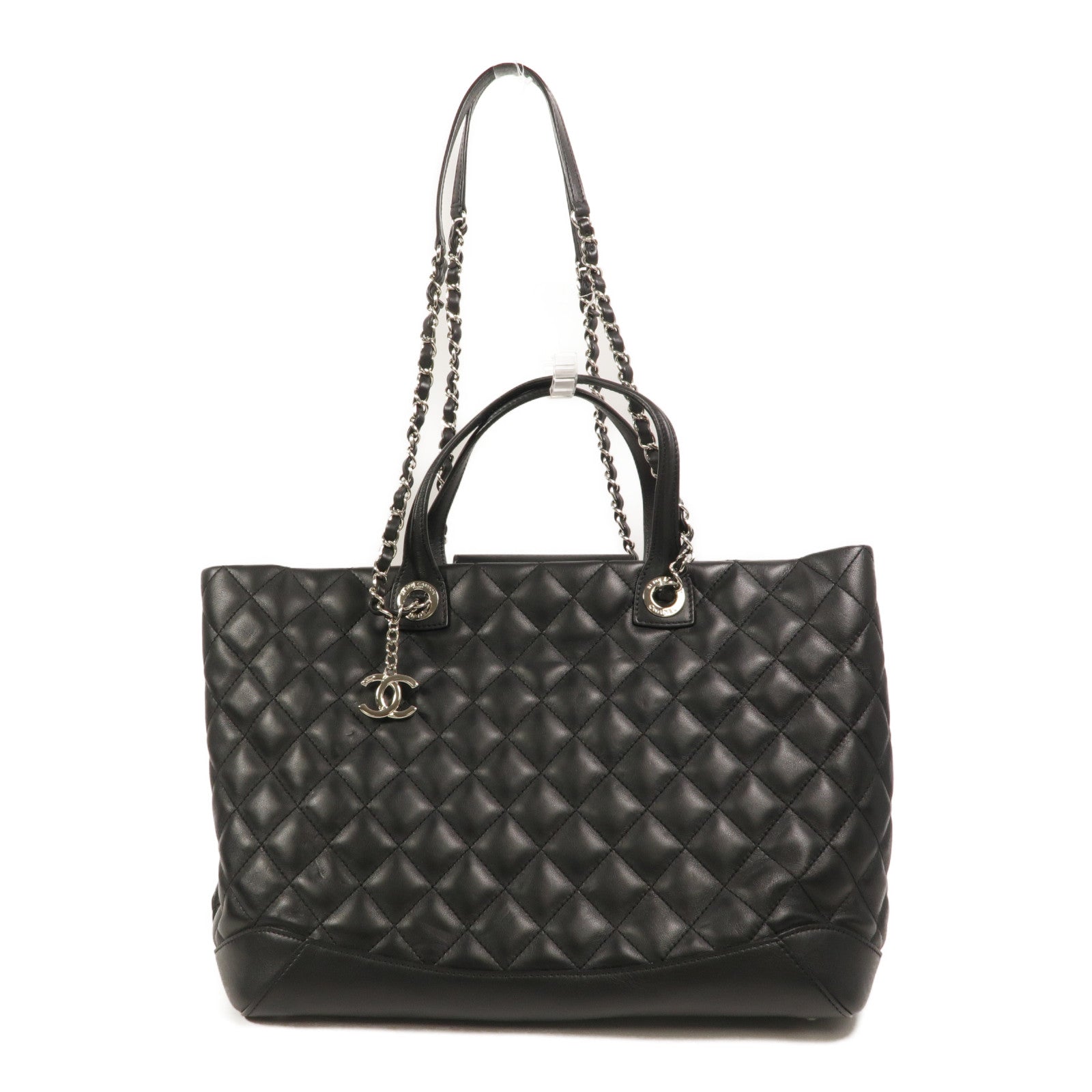 CHANEL 羊皮皮革Tote Bag手挽肩背兩用袋