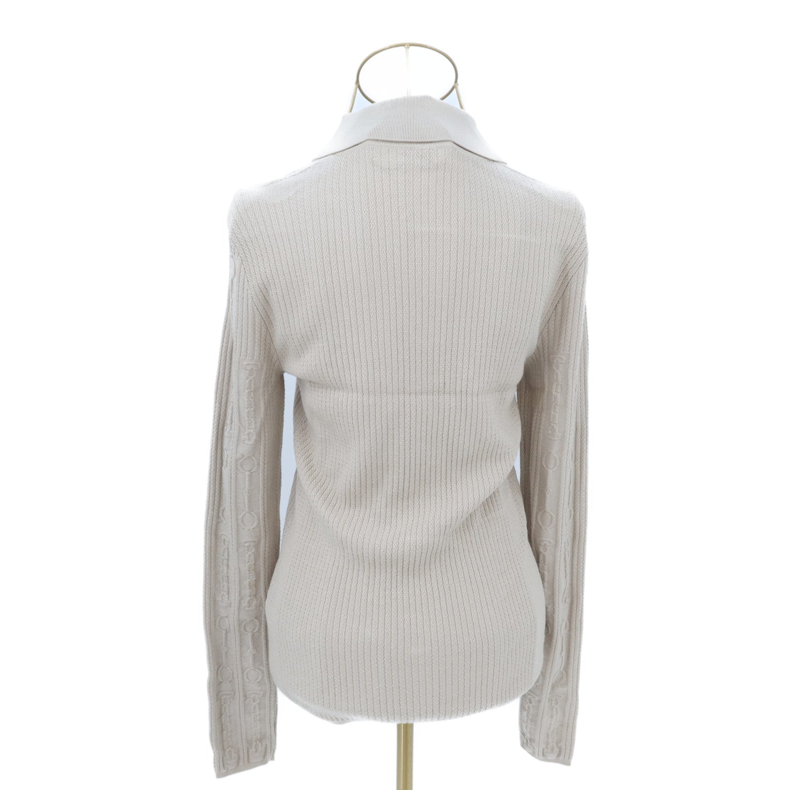 HERMES Wool/Cashmere Brides de Gala針織