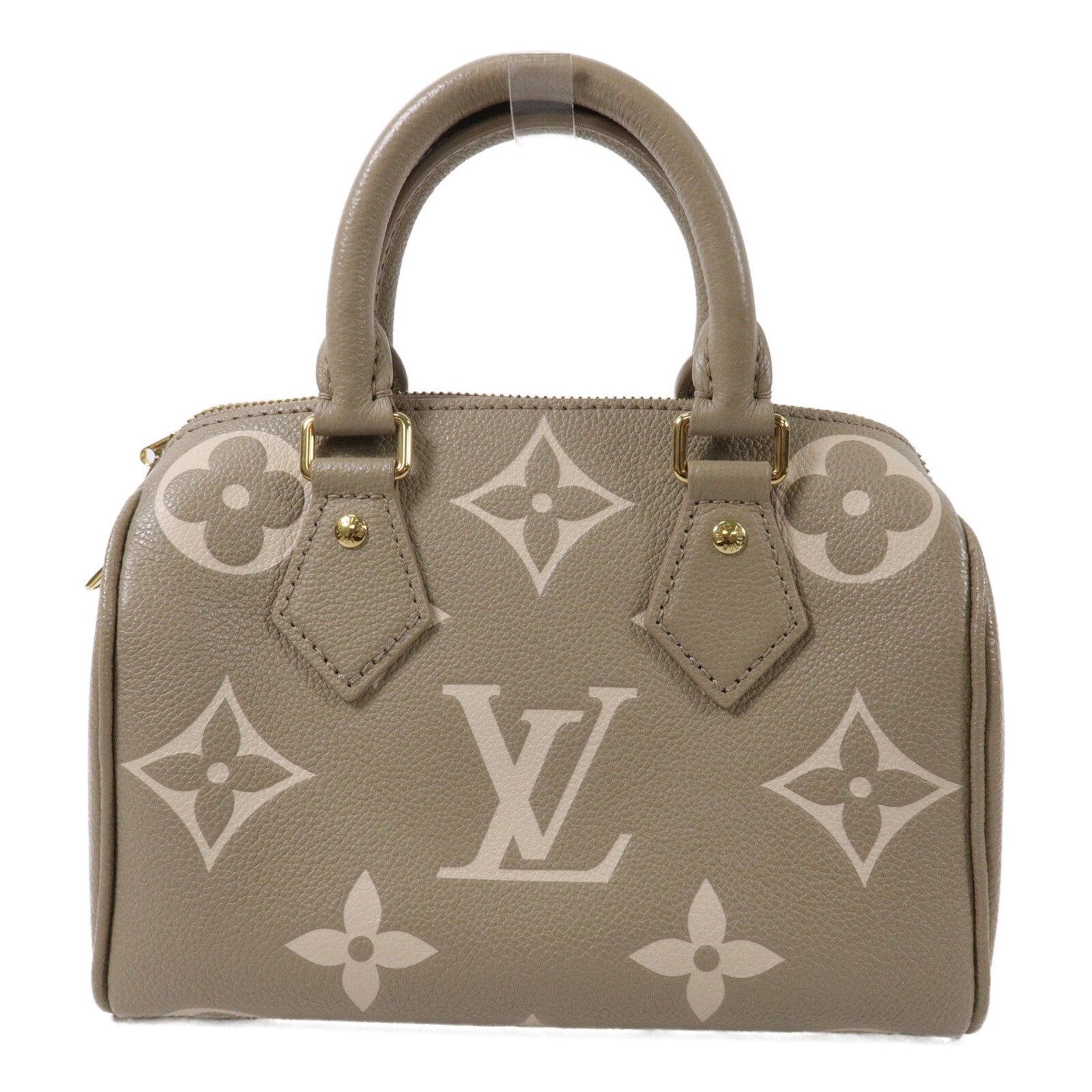 LOUIS VUITTON Monogram Empreinte Speedy Bandouliere 20手挽肩背兩用袋