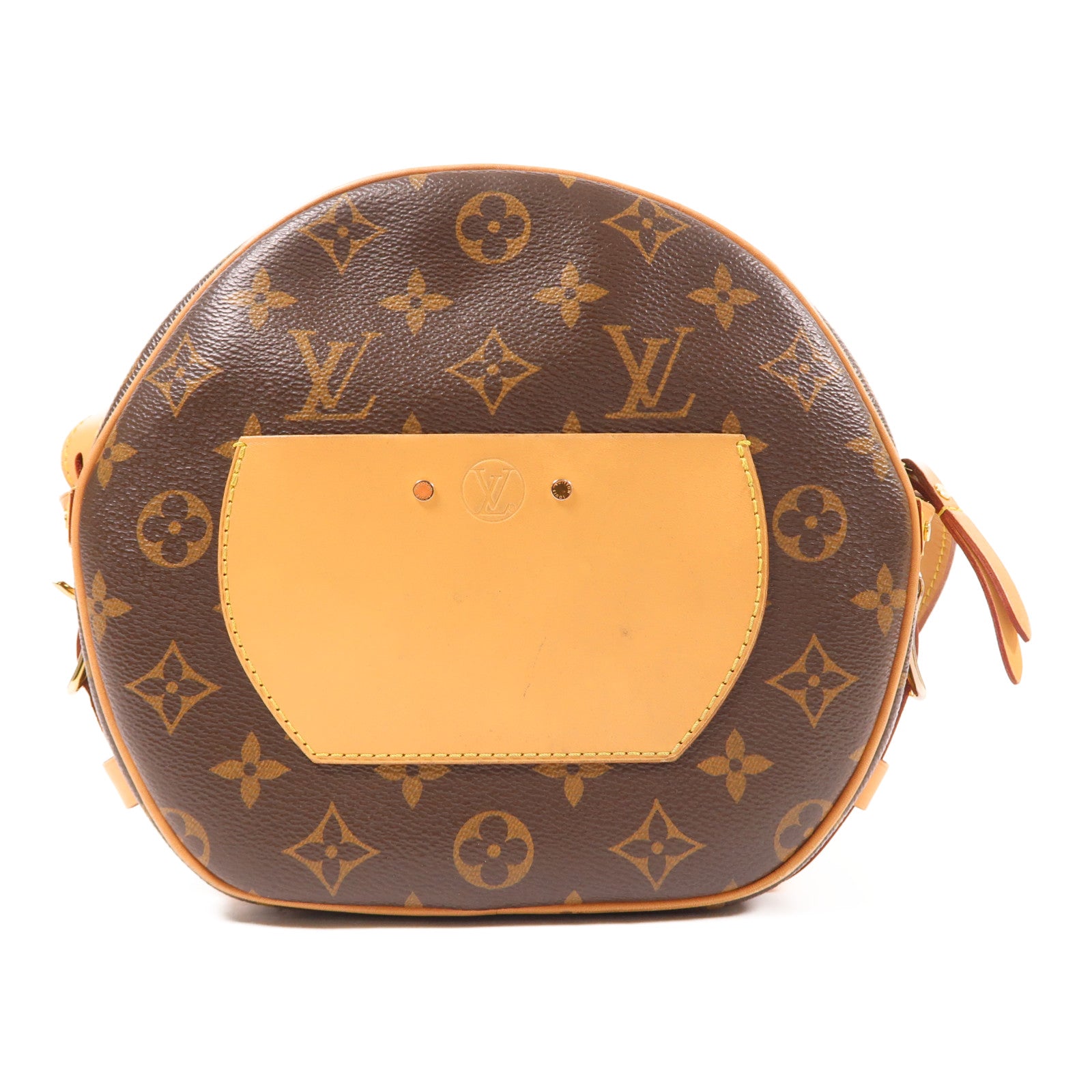 LOUIS VUITTON Monogram Boite Chapeau Souple金扣肩背袋