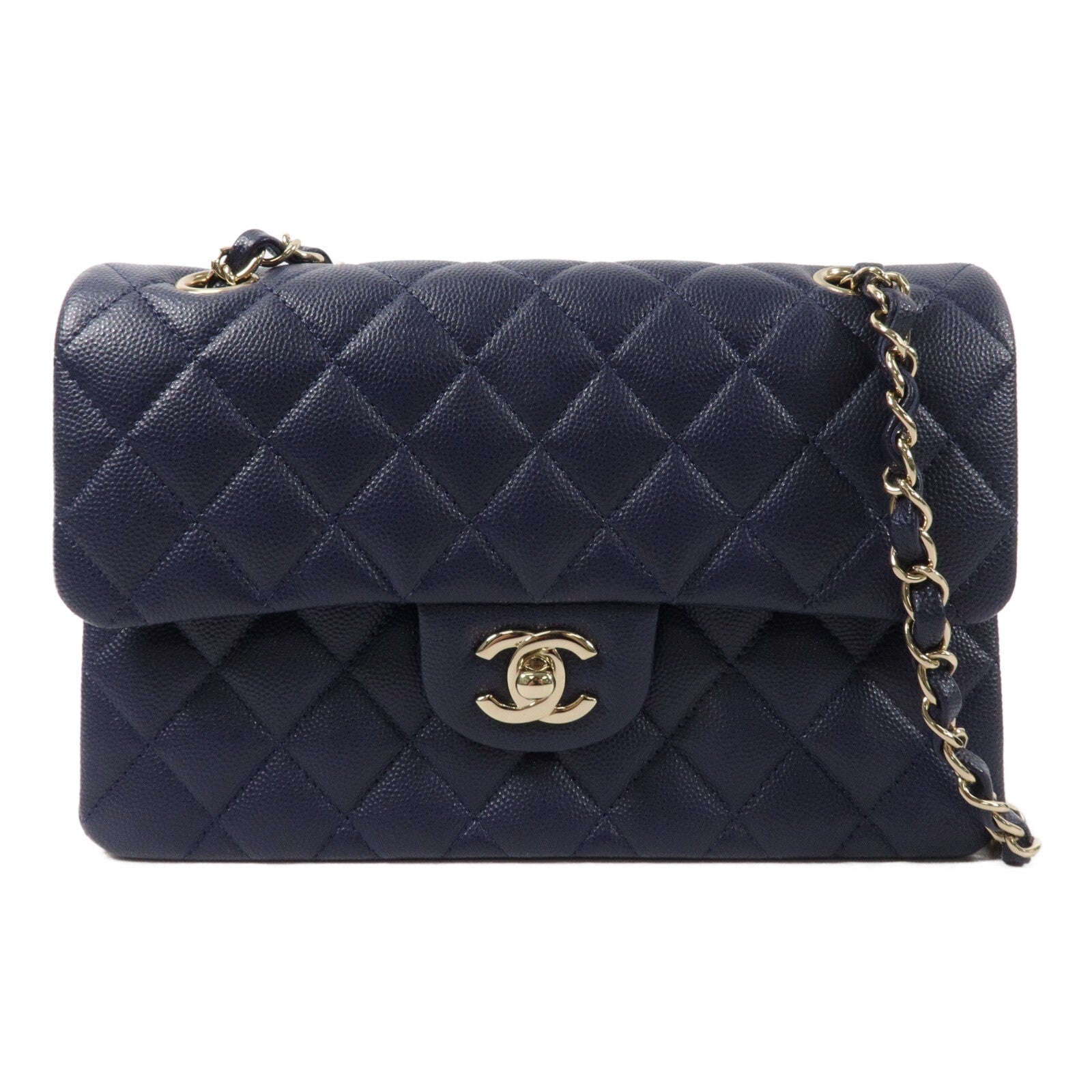 CHANEL 牛皮皮革Classic 23鏈帶肩背袋