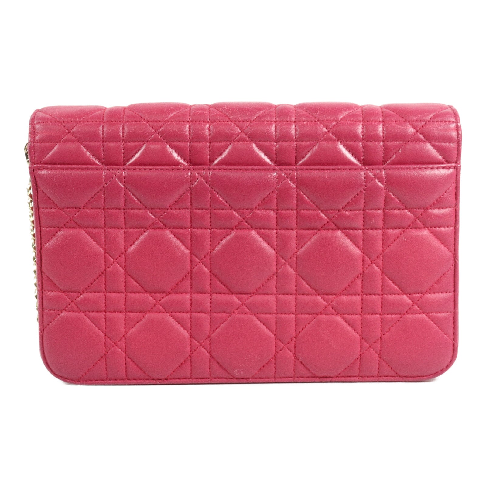 Dior 羊皮皮革Miss Dior Promenade Pouch鏈帶肩背袋