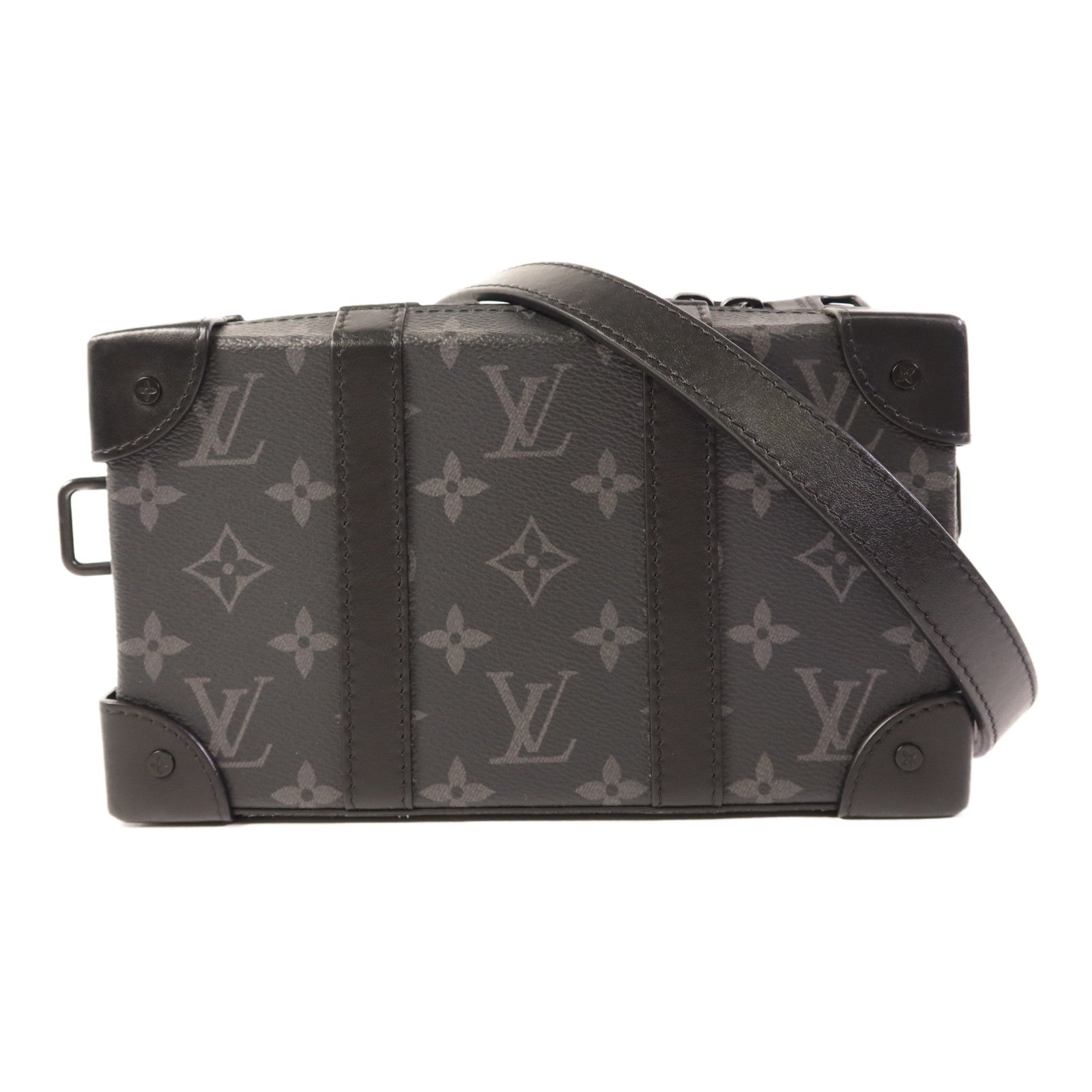 LOUIS VUITTON Monogram Eclipse Soft Trunk Wallet肩背袋