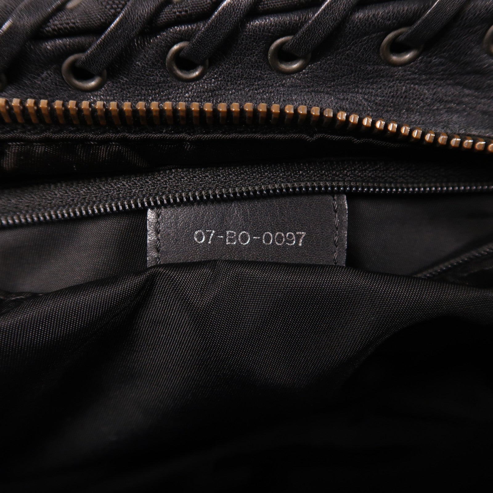 Dior 帆布/牛皮皮革Shoulder Bag肩背袋黑色