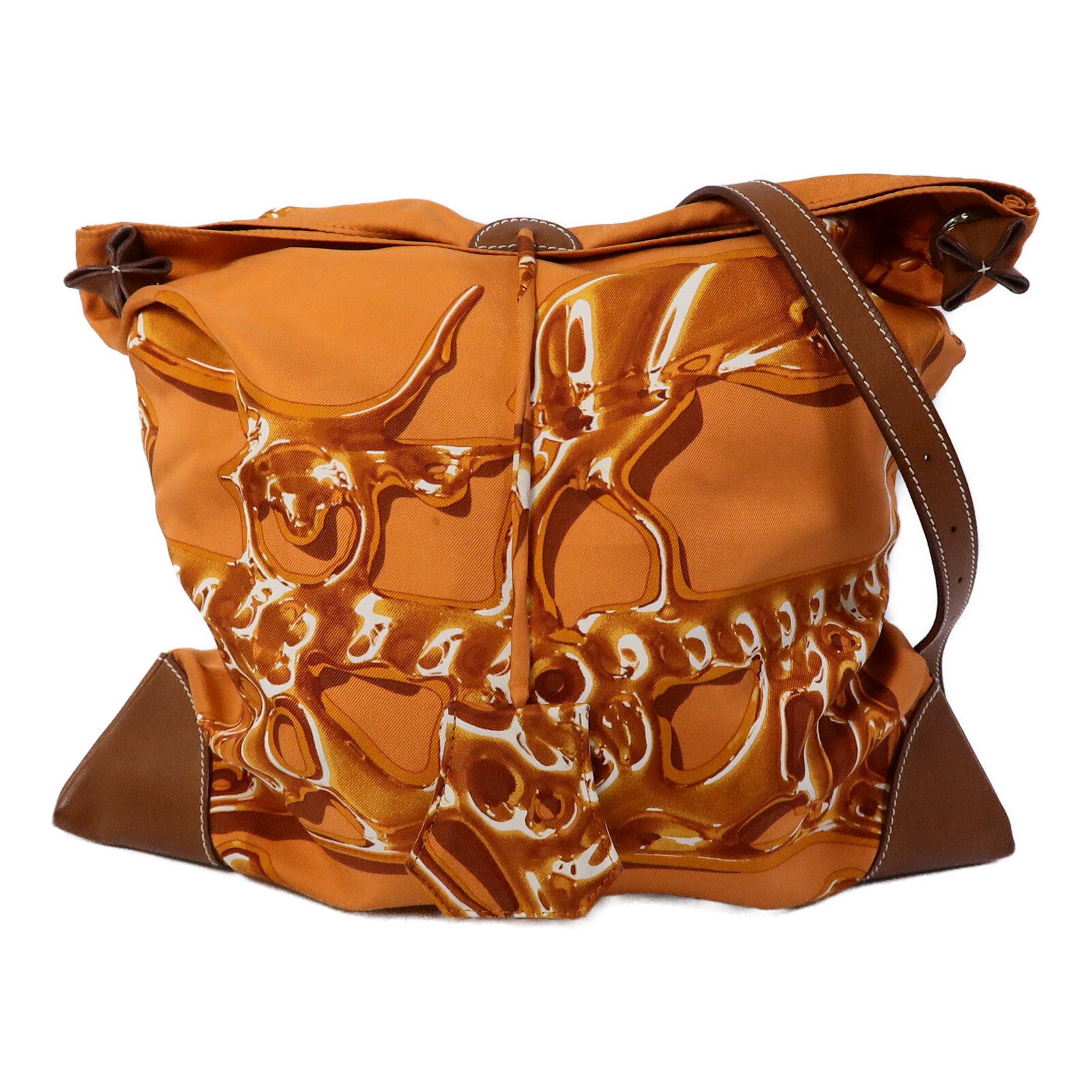 HERMES 絲質Silk In City肩背袋