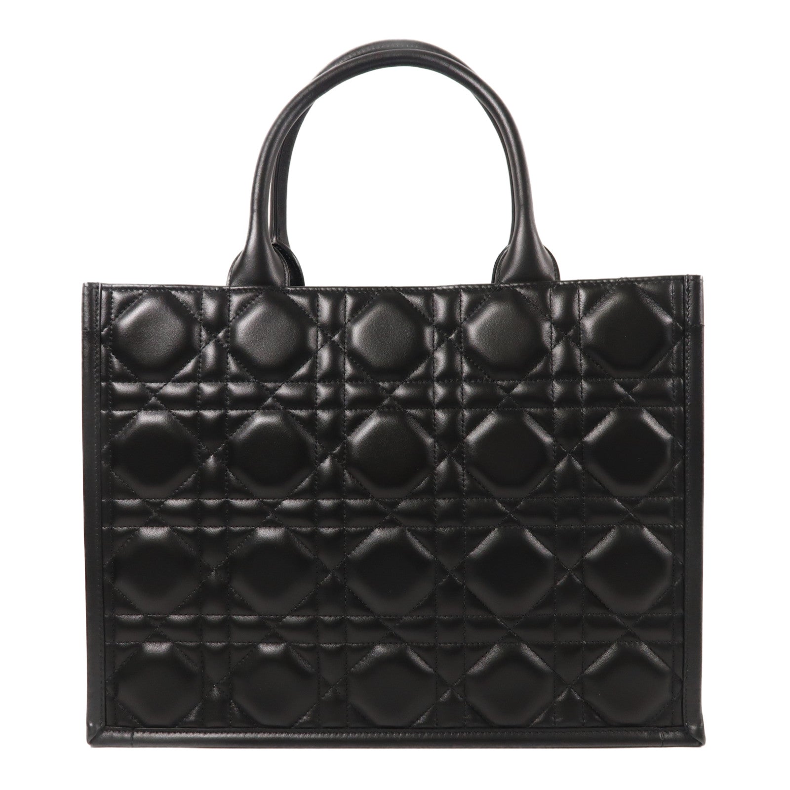 Dior 牛皮皮革Book Tote Medium金扣手挽肩背兩用袋