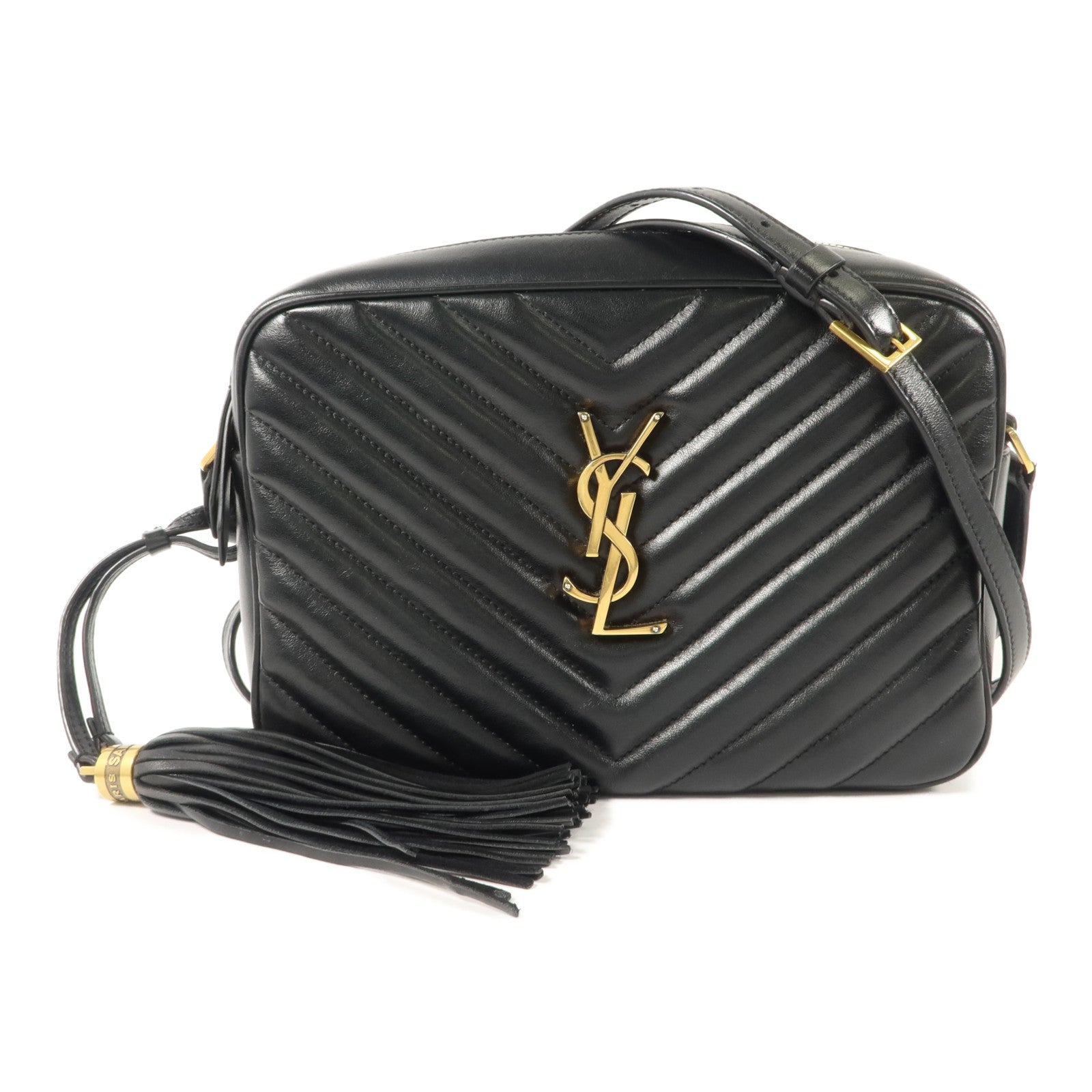 SAINT LAURENT 牛皮皮革Laurent Lou Camera肩背袋