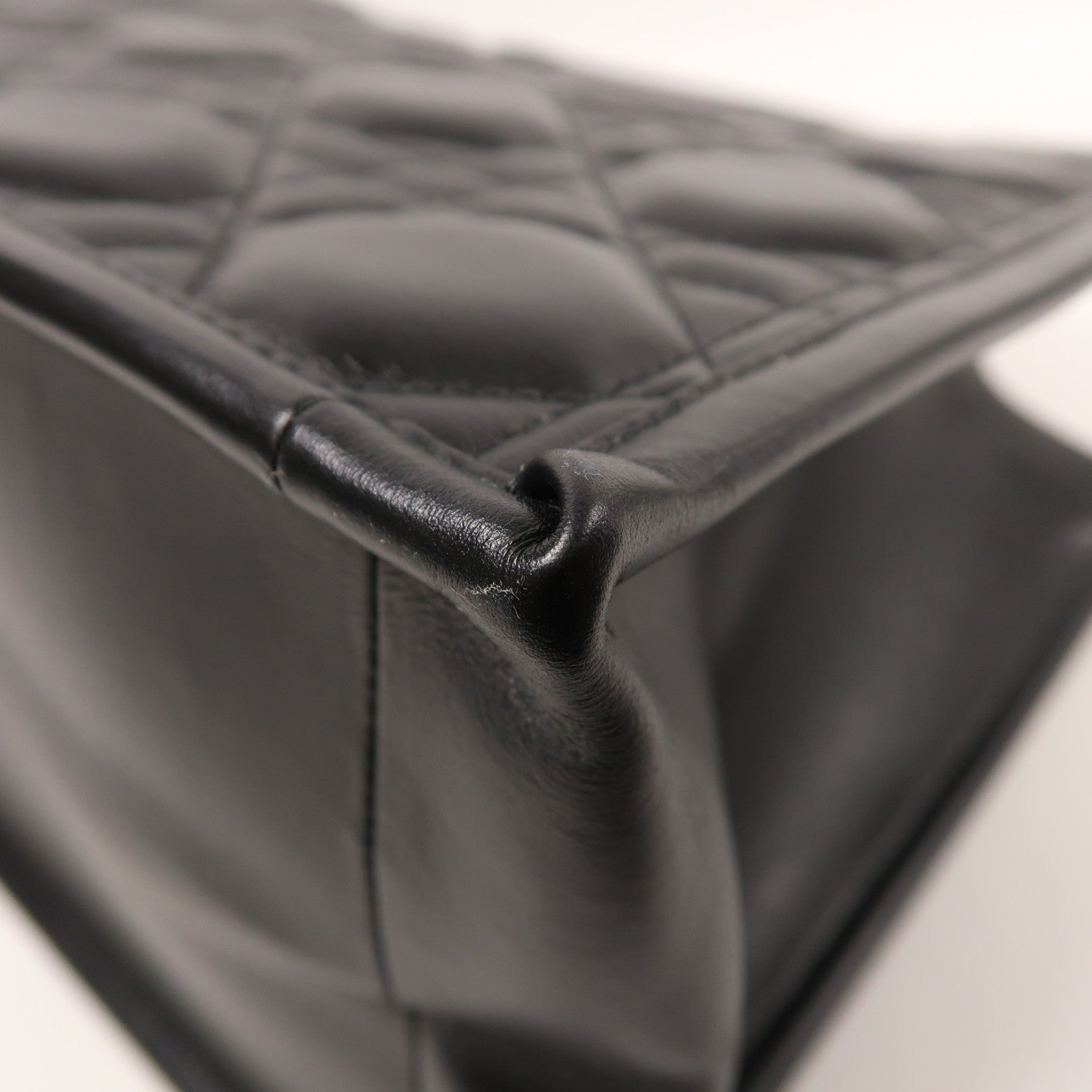 Dior 牛皮皮革Book Tote Medium金扣手挽肩背兩用袋