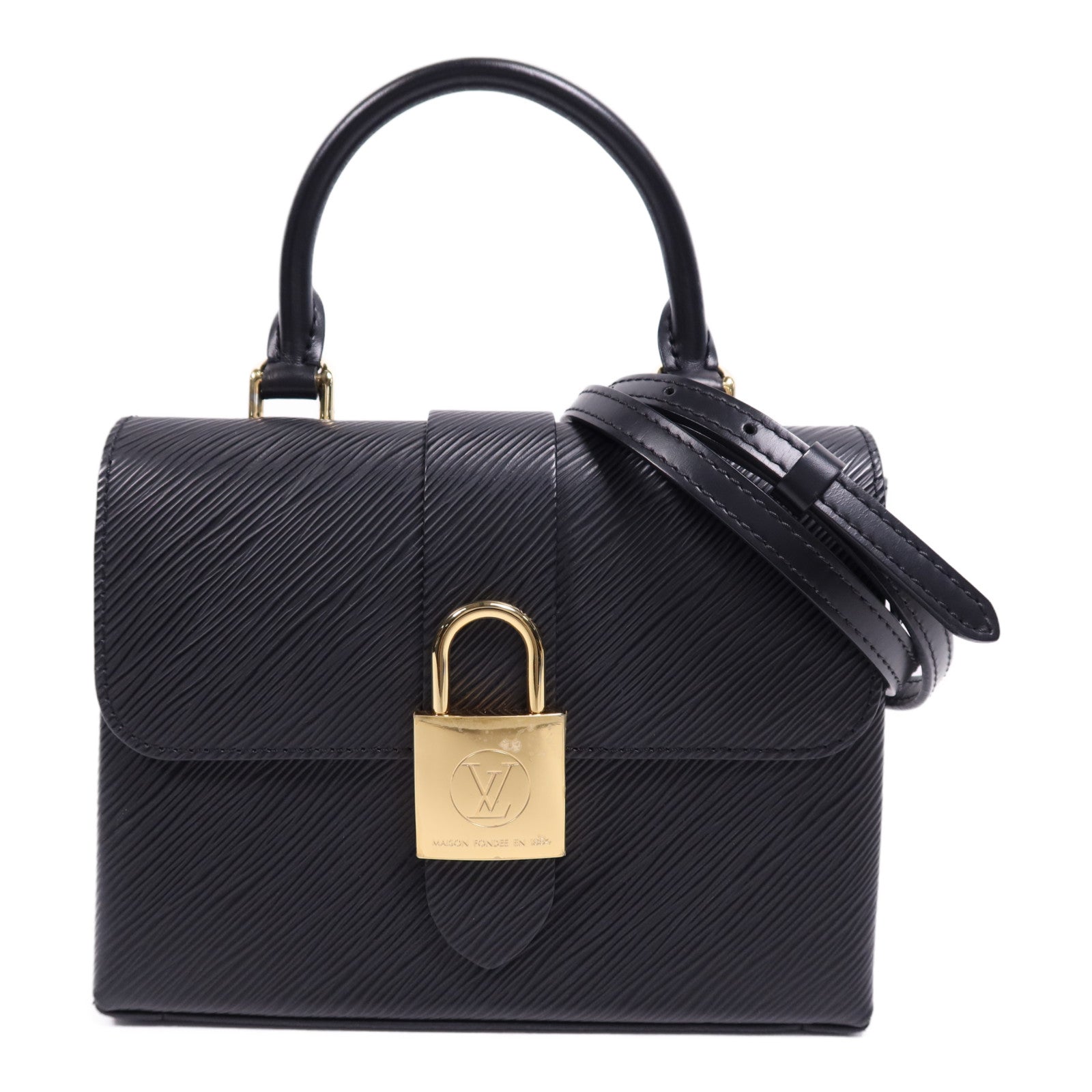 LOUIS VUITTON 【激減優惠】Epi Locky BB金扣手挽肩背兩用袋