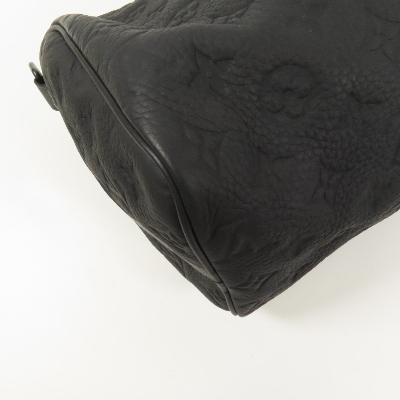 LOUIS VUITTON Monogram Taurillon Keepall Bandouliere35手挽肩背兩用袋