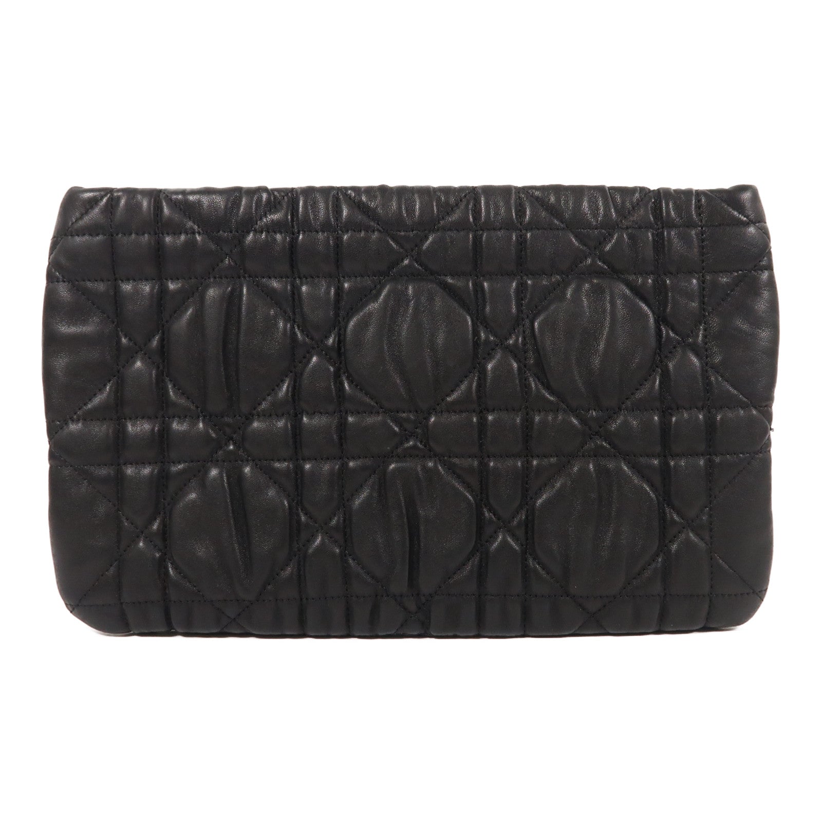 Dior 【激減優惠】羊皮皮革Clutch Bag金扣手拿包