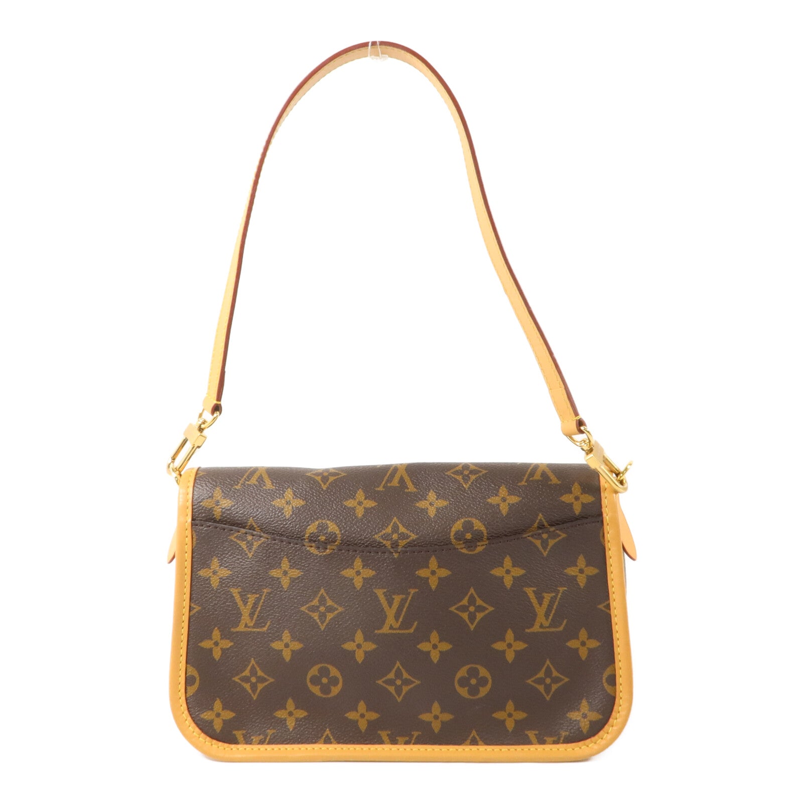 LOUIS VUITTON Monogram Diane金扣手挽肩背兩用袋