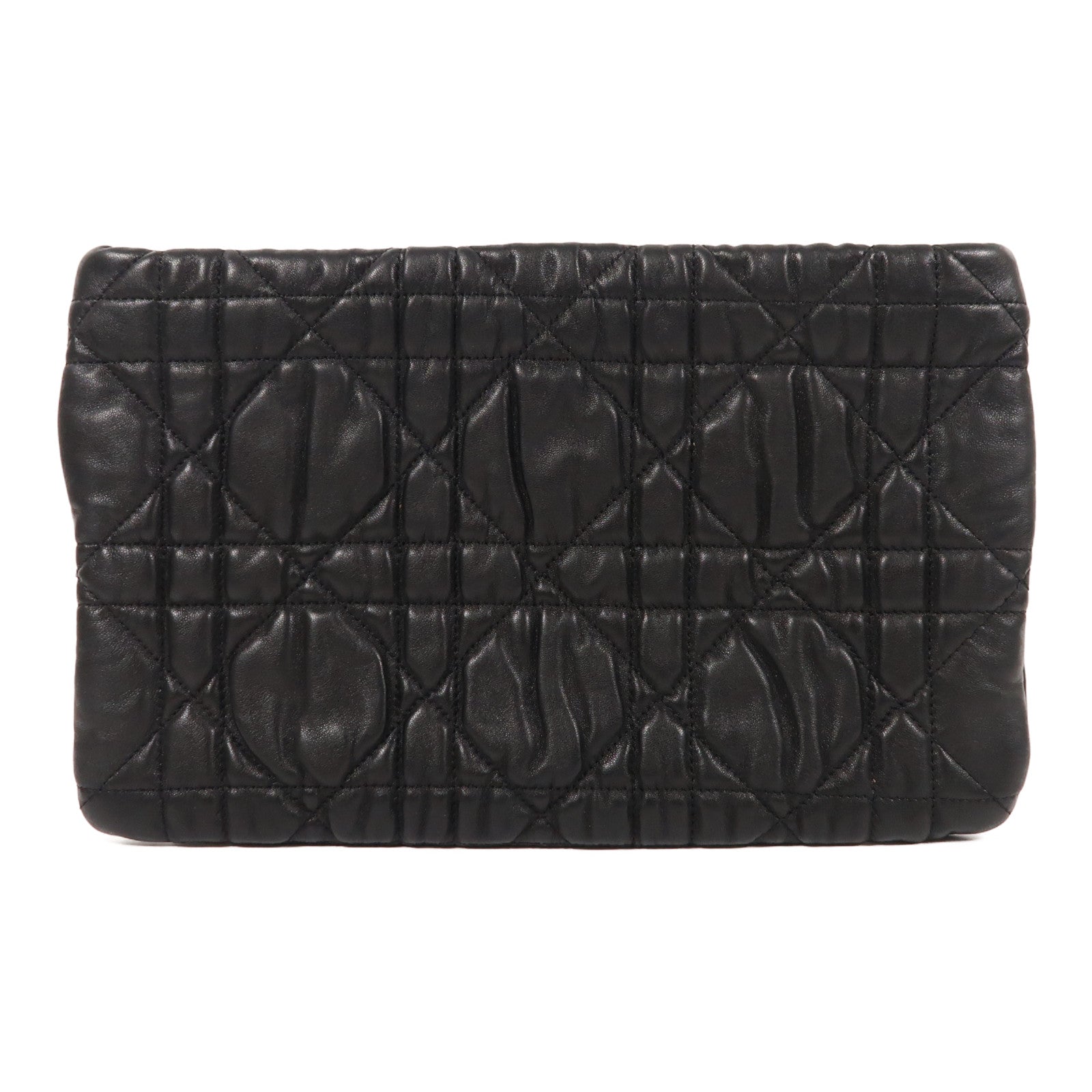 Dior 【激減優惠】羊皮皮革Clutch Bag金扣手拿包