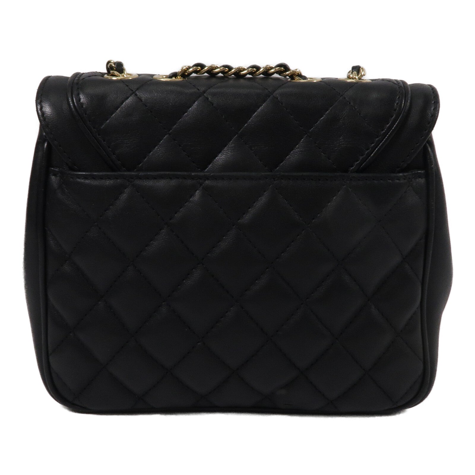 CHANEL 牛皮皮革Shoulder Bag鏈帶肩背袋