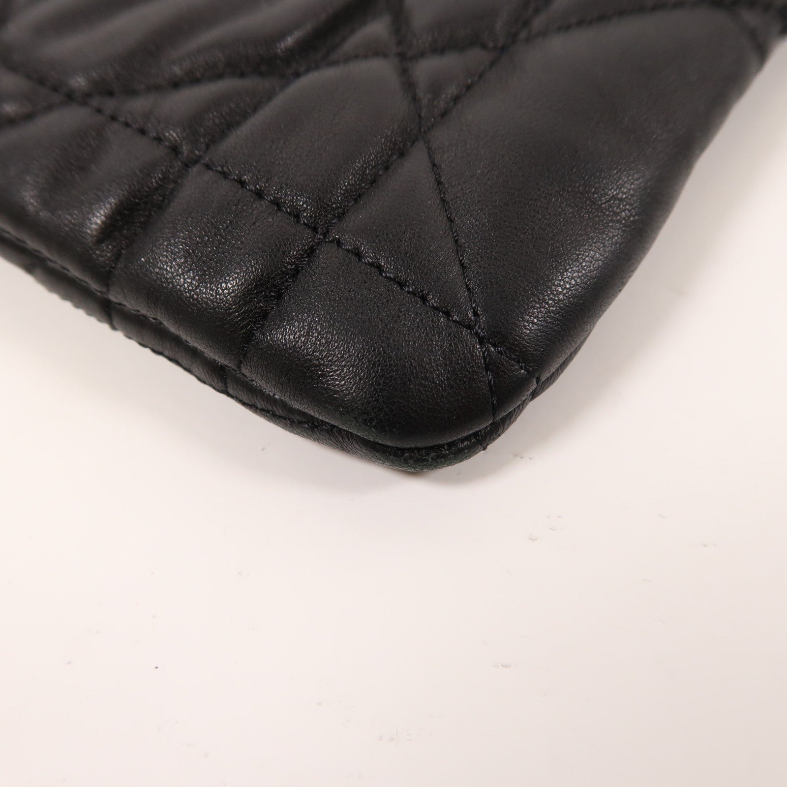 Dior 羊皮皮革Clutch Bag金扣手拿包