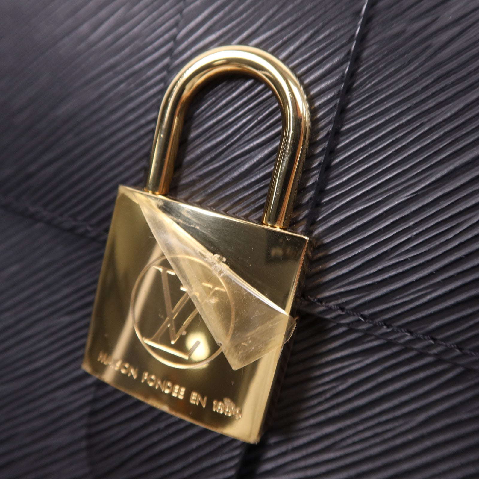 LOUIS VUITTON Epi Locky BB金扣手挽肩背兩用袋