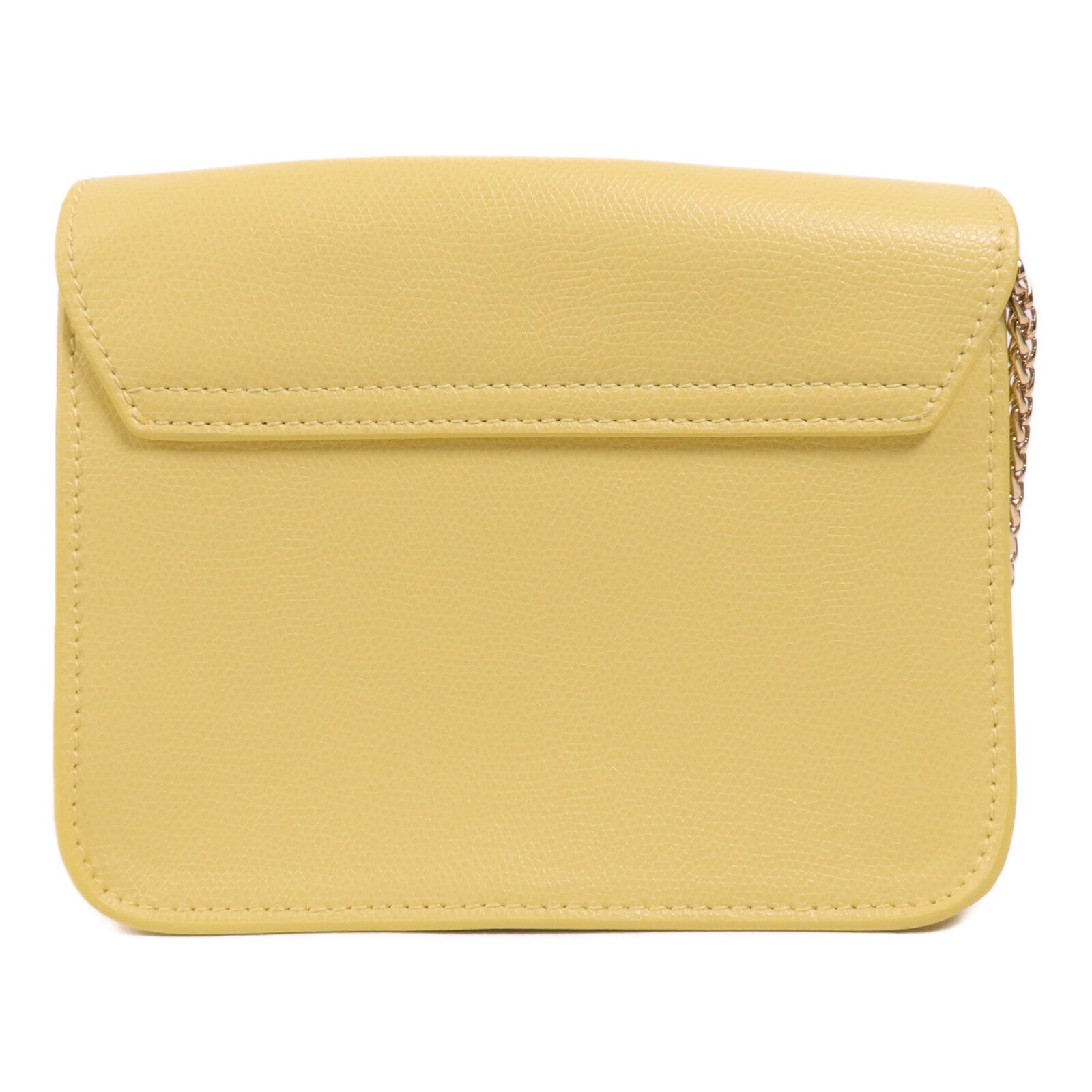 Furla 牛皮皮革Shoulder Bag金扣鏈帶肩背袋