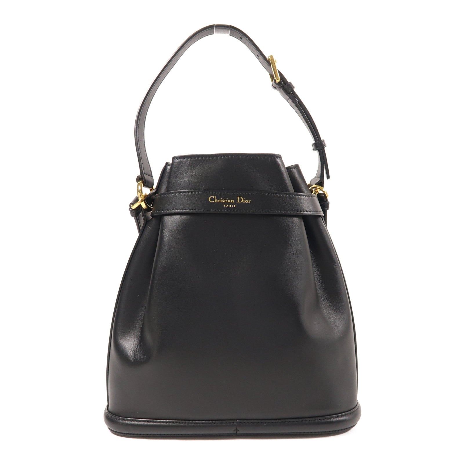 Dior 牛皮皮革C'est Dior Bag金扣手挽肩背兩用袋