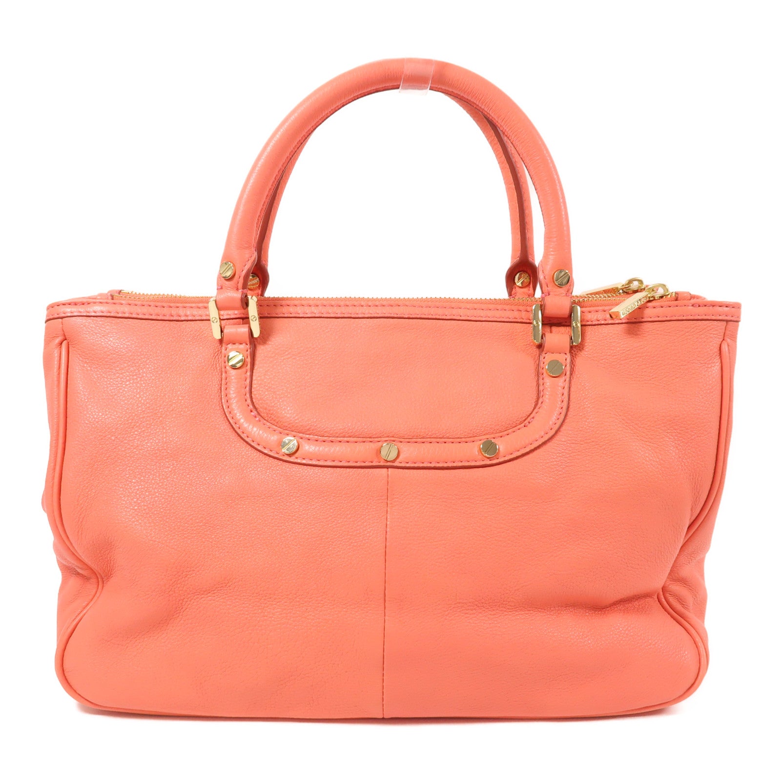 Tory Burch 牛皮皮革2 Way Bag金扣手挽肩背兩用袋