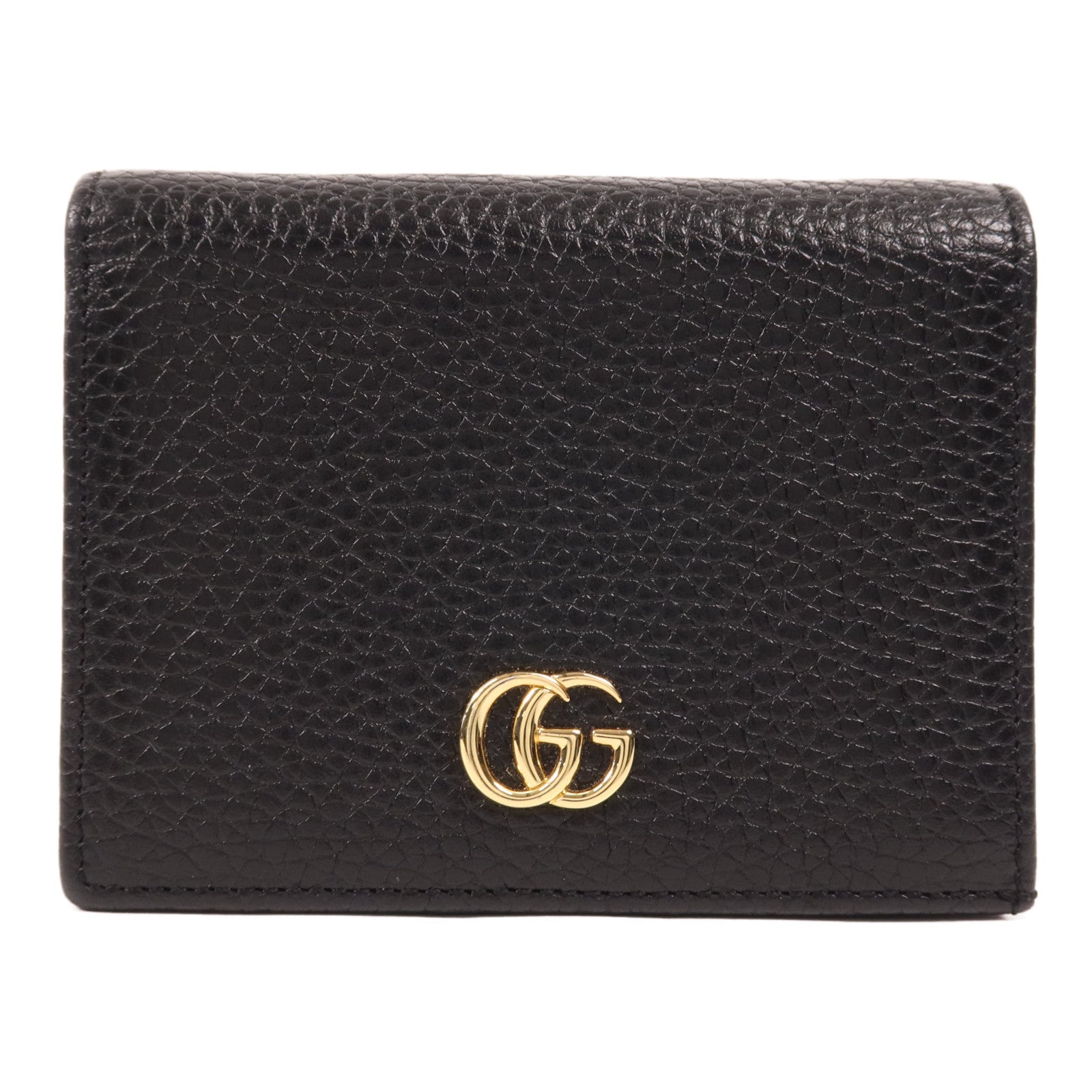 GUCCI 牛皮皮革Wallet金扣錢包