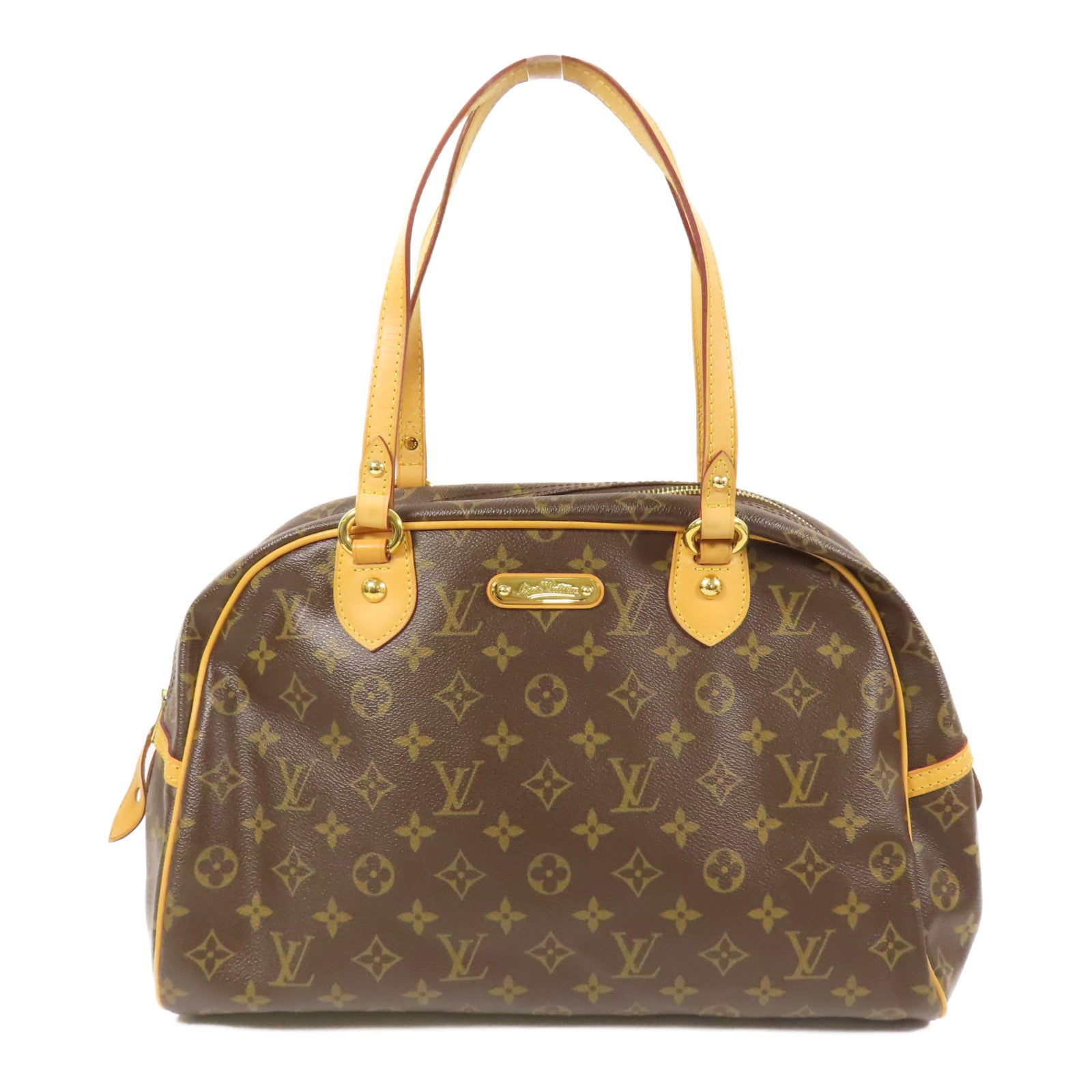 LOUIS VUITTON Monogram Montorgueil GM金扣肩背袋