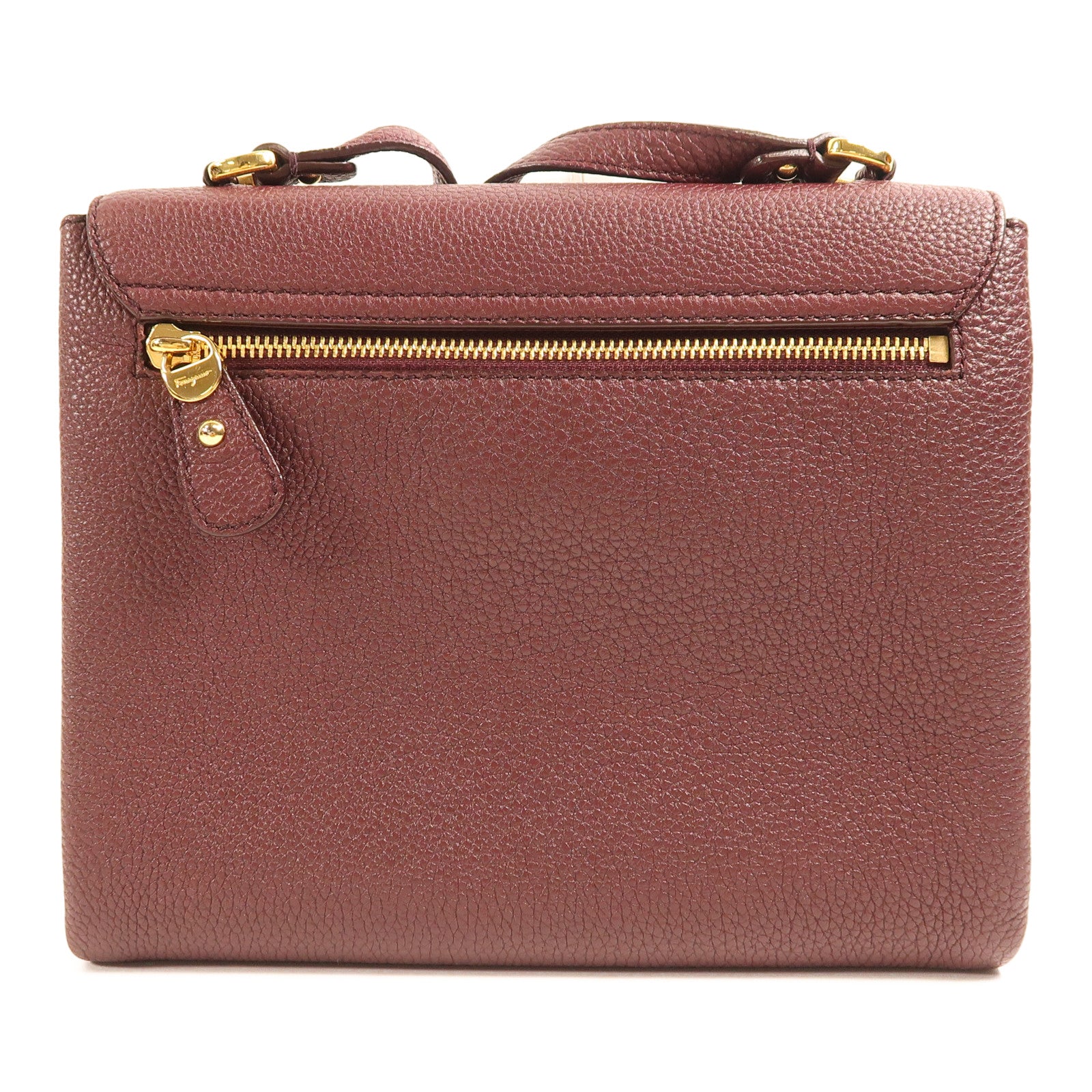 Salvatore Ferragamo 牛皮皮革Mya Bag金扣肩背袋