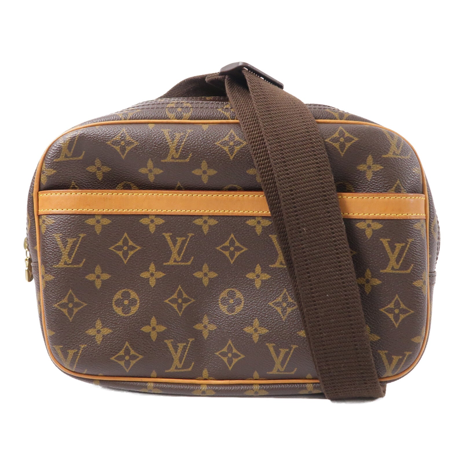 LOUIS VUITTON Monogram Reporter PM肩背袋